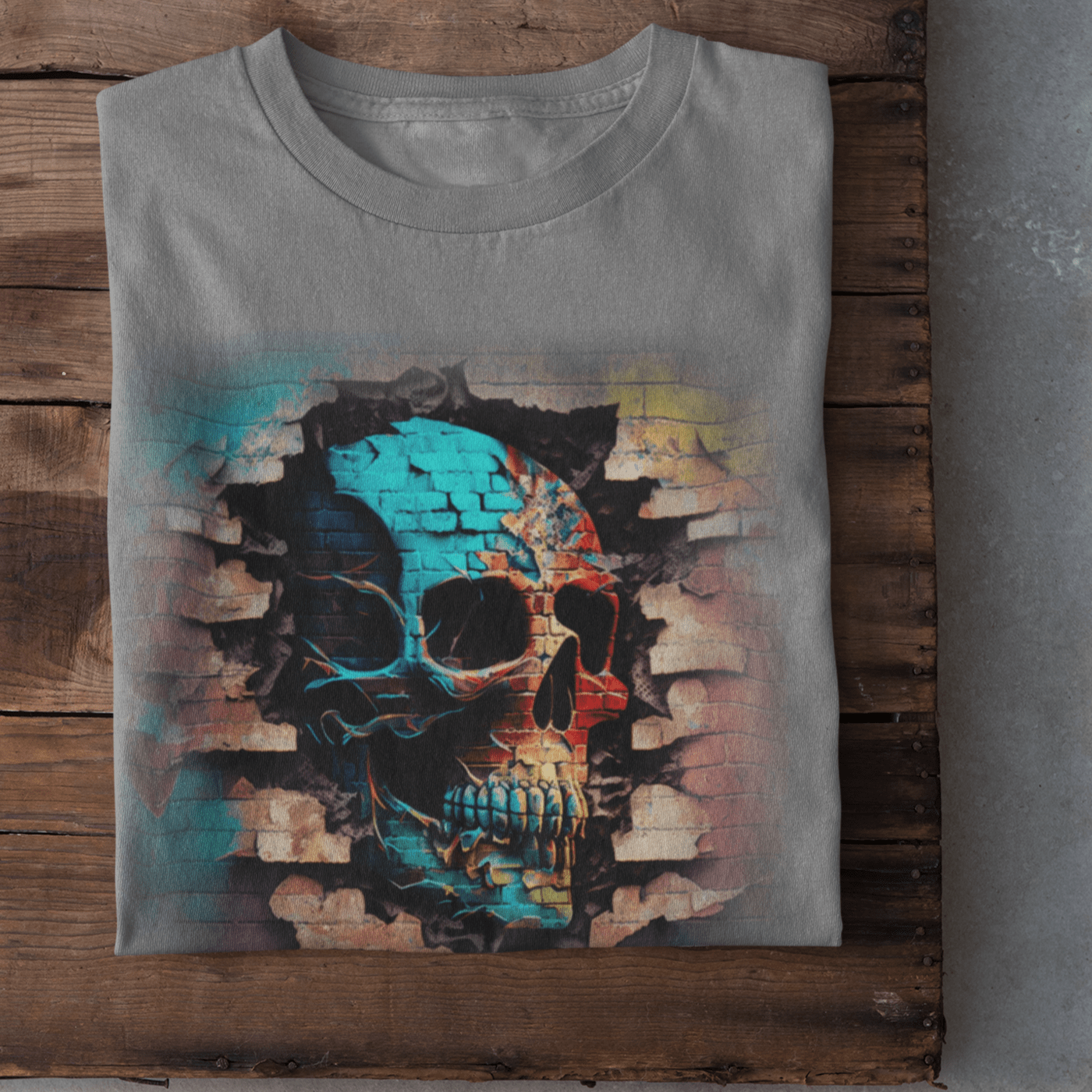 That Should Be On a T-Shirt I Graffiti Skull Tee