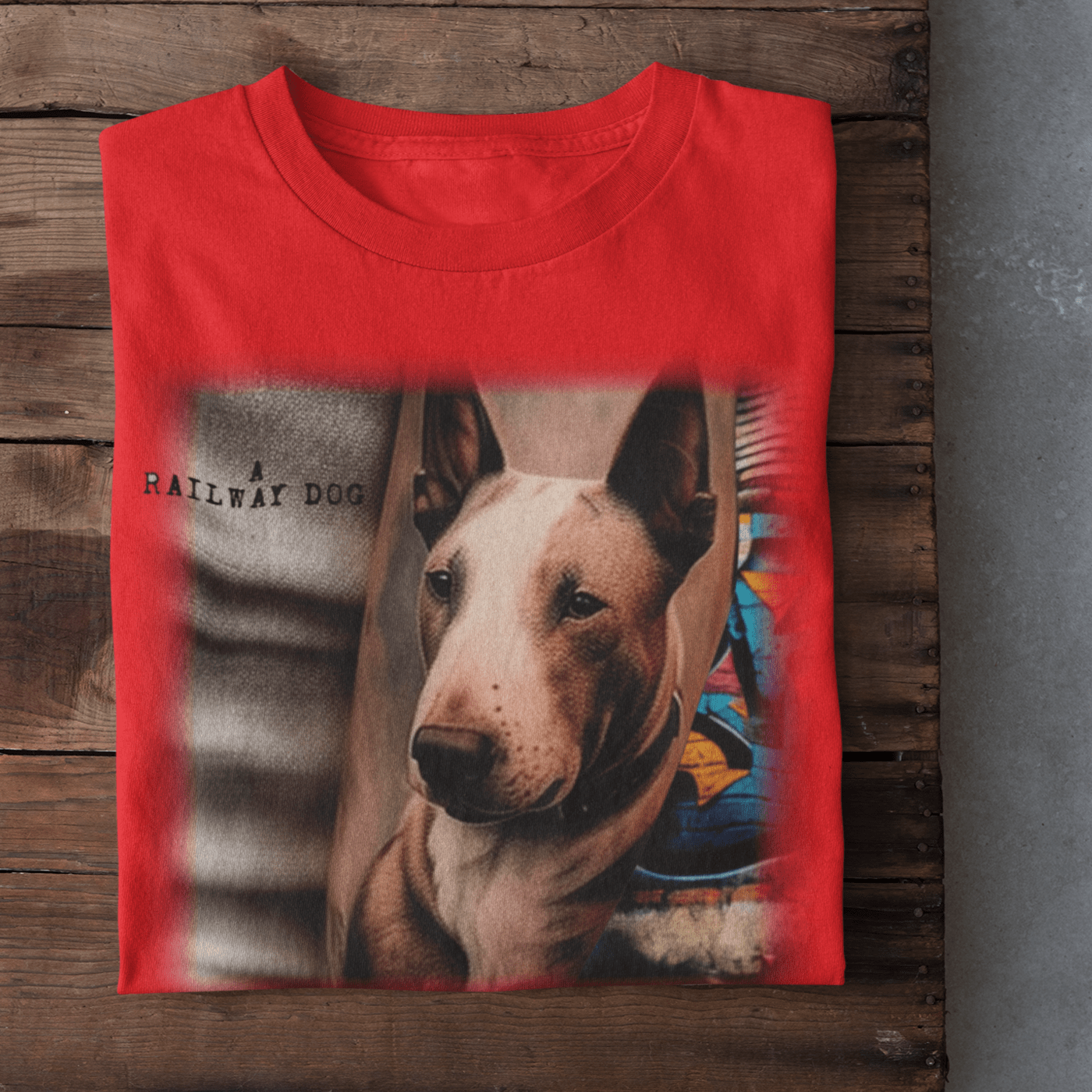 Dog Bull Terrier Tattoo T-Shirt | That Should Be on a T-Shirt