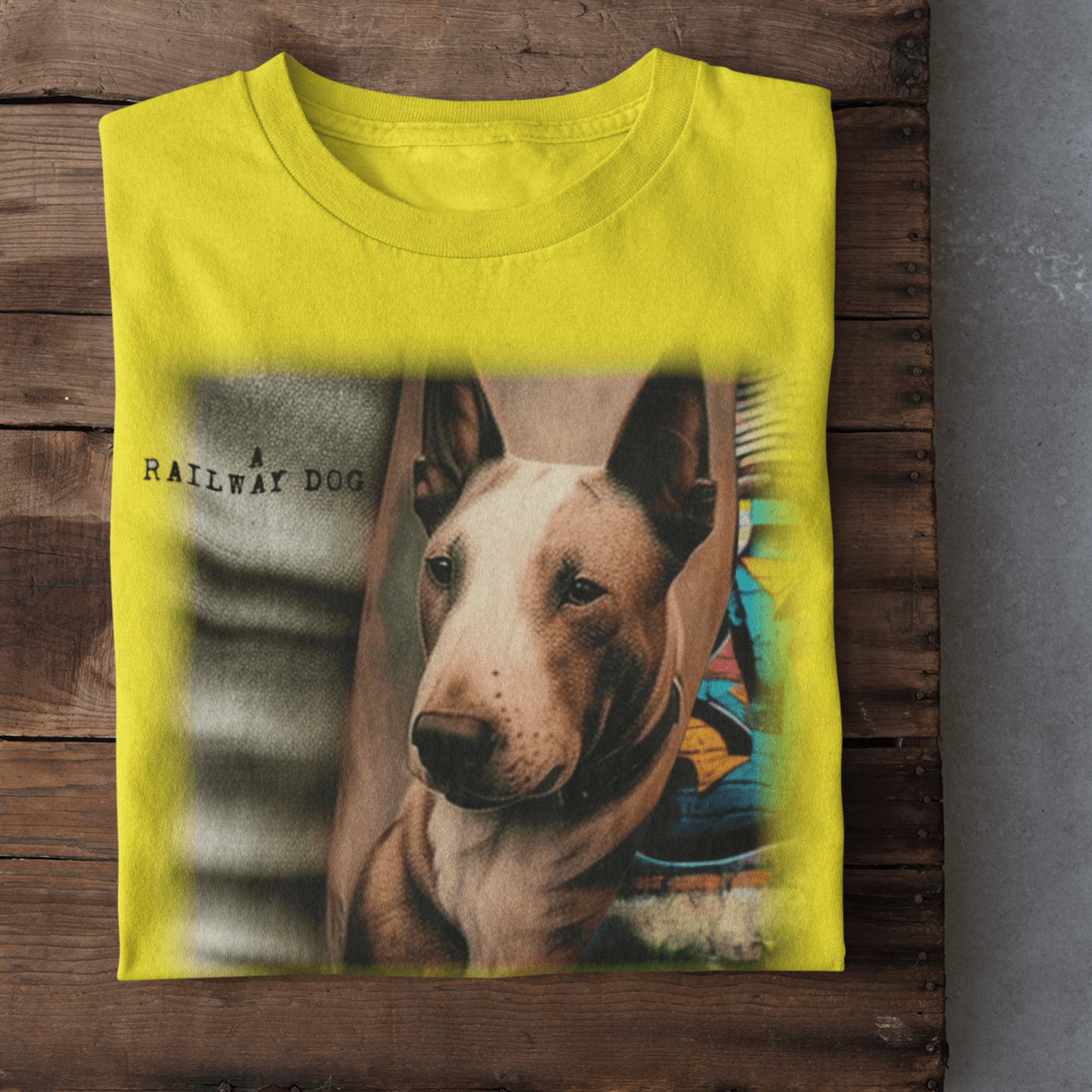 Dog Bull Terrier Tattoo T-Shirt | That Should Be on a T-Shirt