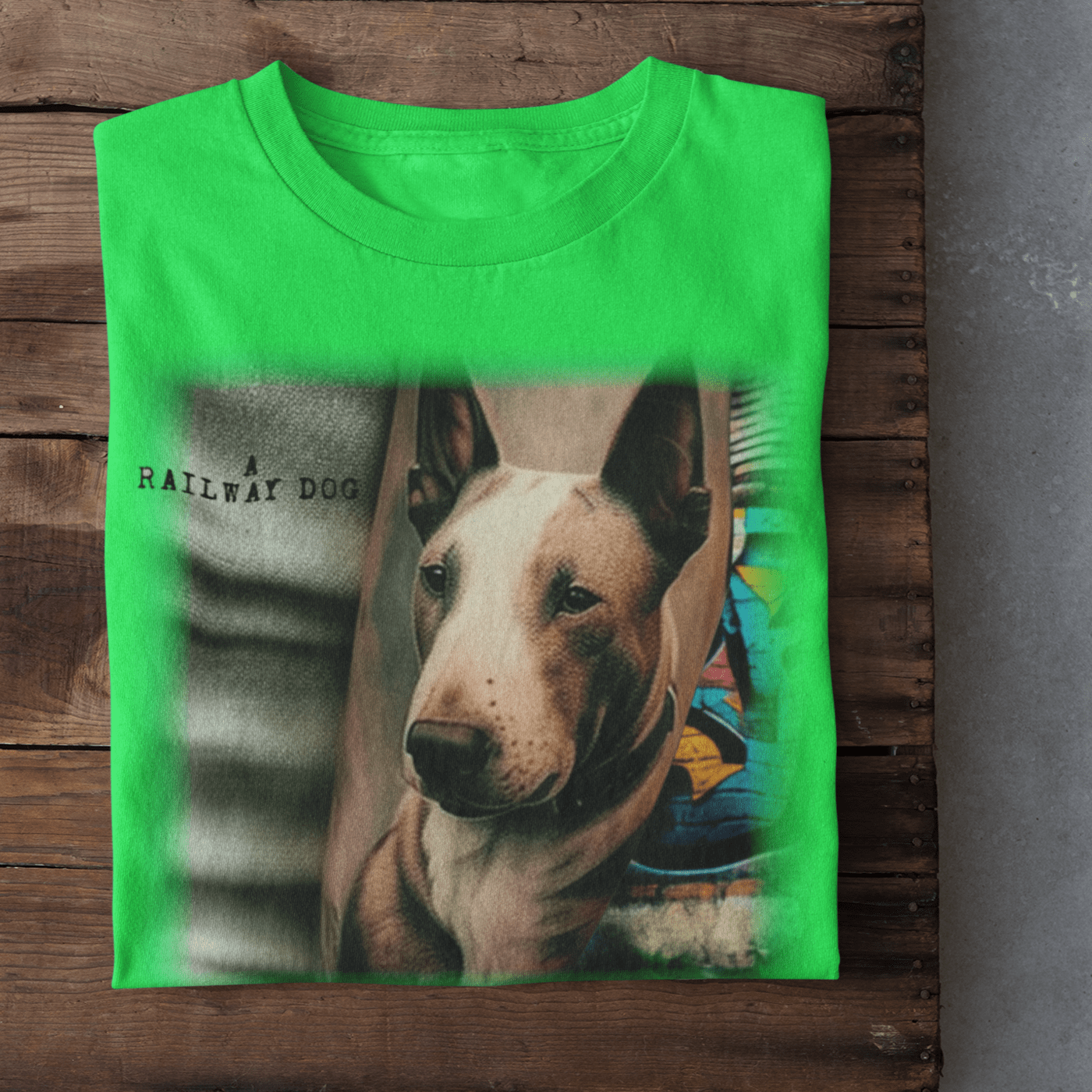 Dog Bull Terrier Tattoo T-Shirt | That Should Be on a T-Shirt