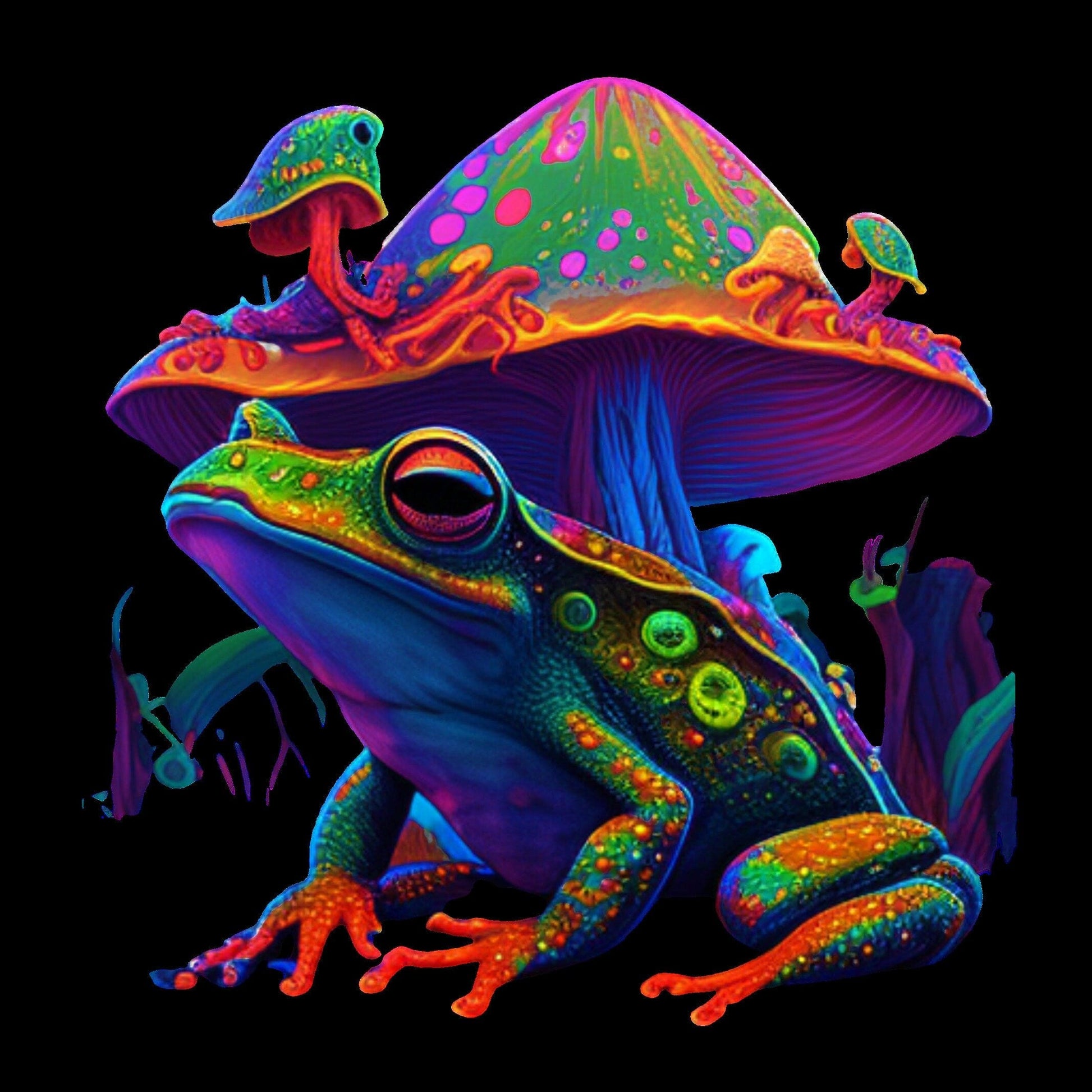 Psychedelic Frog Tee
