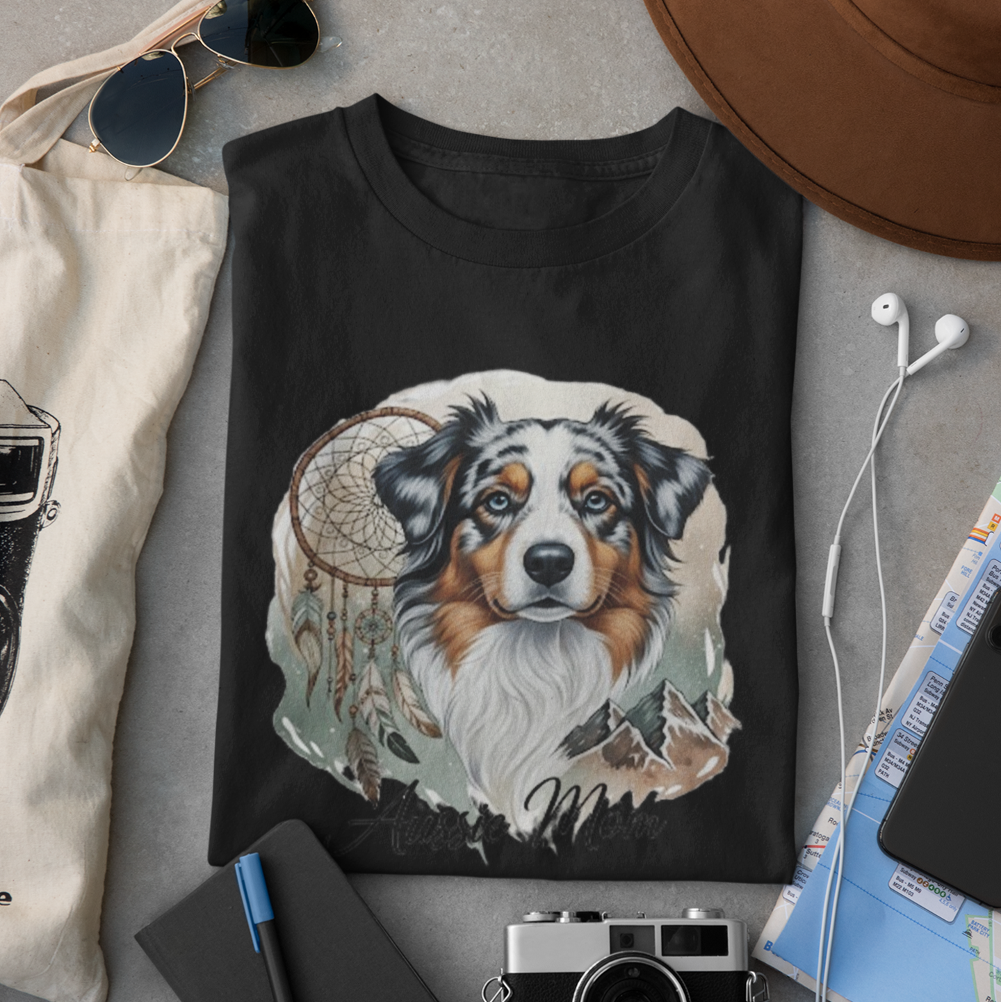 Australian Shepherd Mom Tshirt | Aussie Mom Gift Idea