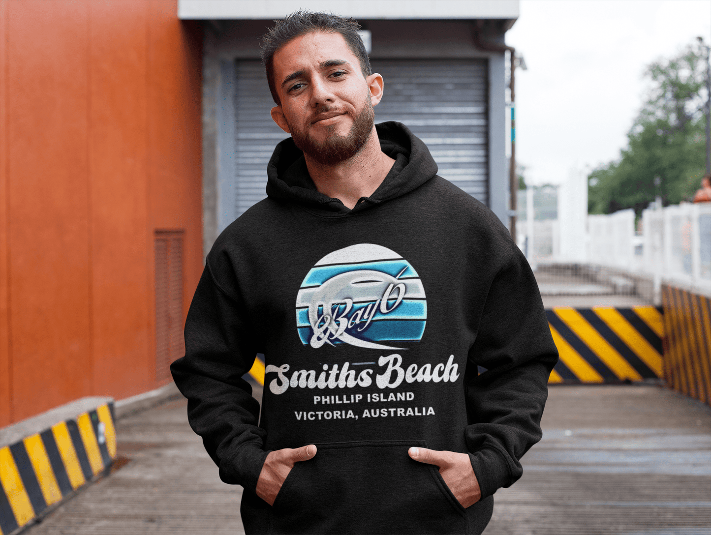 Bay6 Logo Smiths Beach Surf Hoodie - That Should Be on a T-Shirt