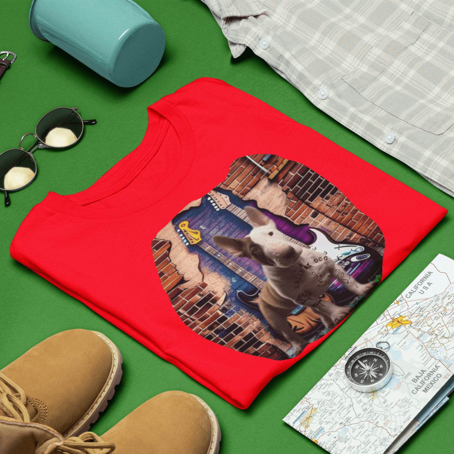 Bull Terrier Tattoos T-Shirt | That Should Be on a T-Shirt