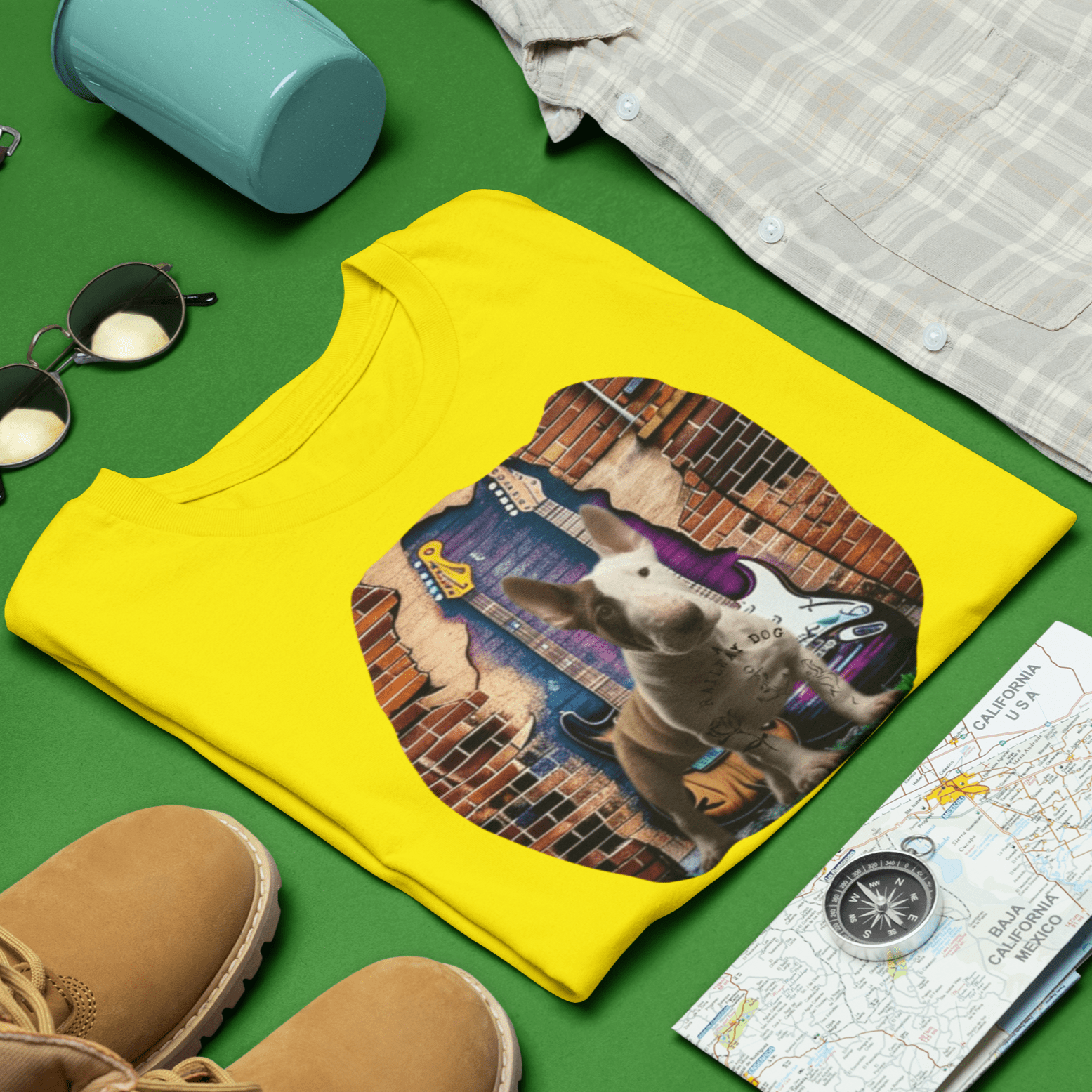 Bull Terrier Tattoos T-Shirt | That Should Be on a T-Shirt