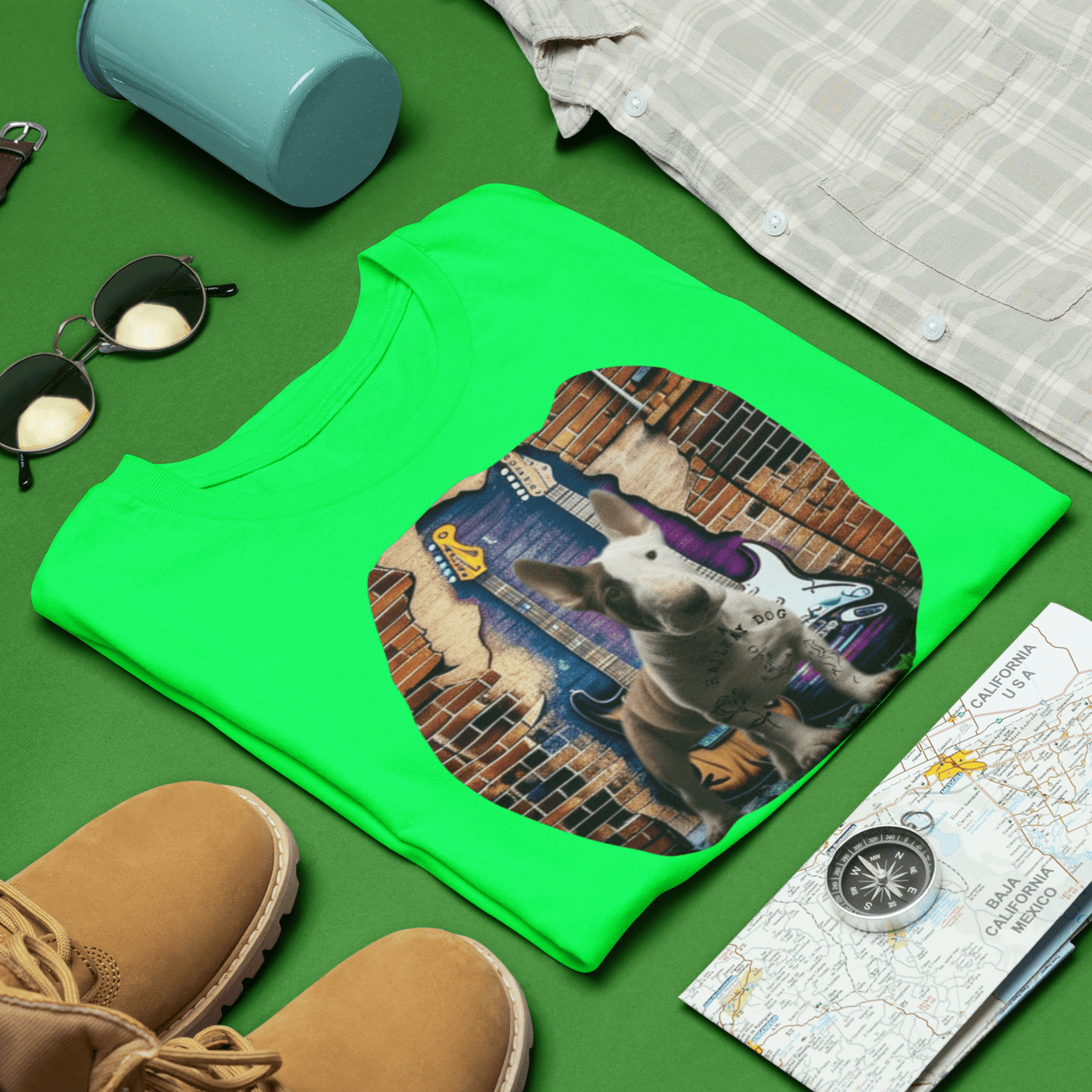 Bull Terrier Tattoos T-Shirt | That Should Be on a T-Shirt