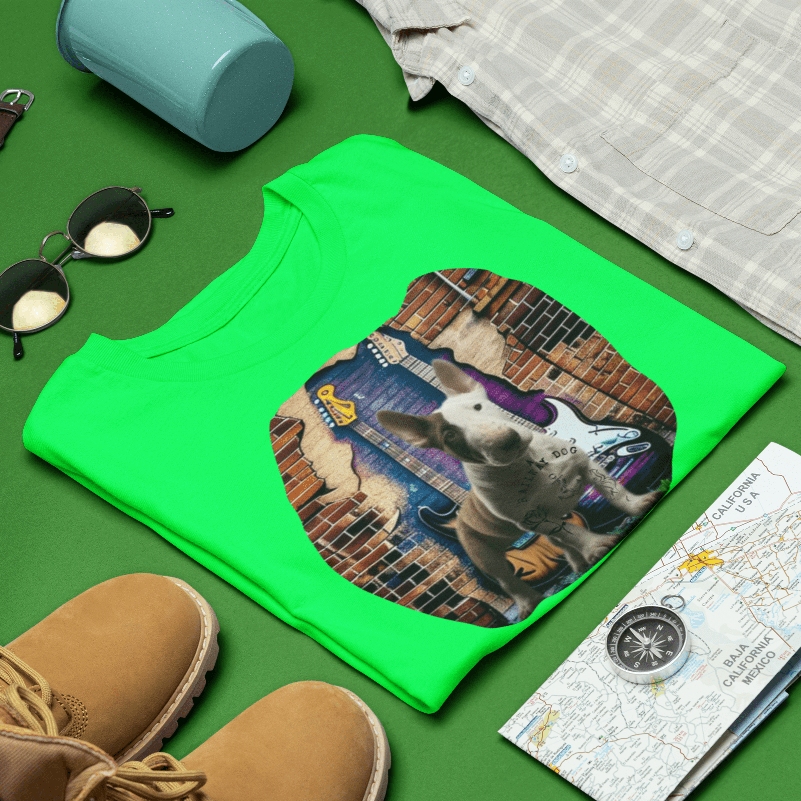 Bull Terrier Tattoos T-Shirt | That Should Be on a T-Shirt