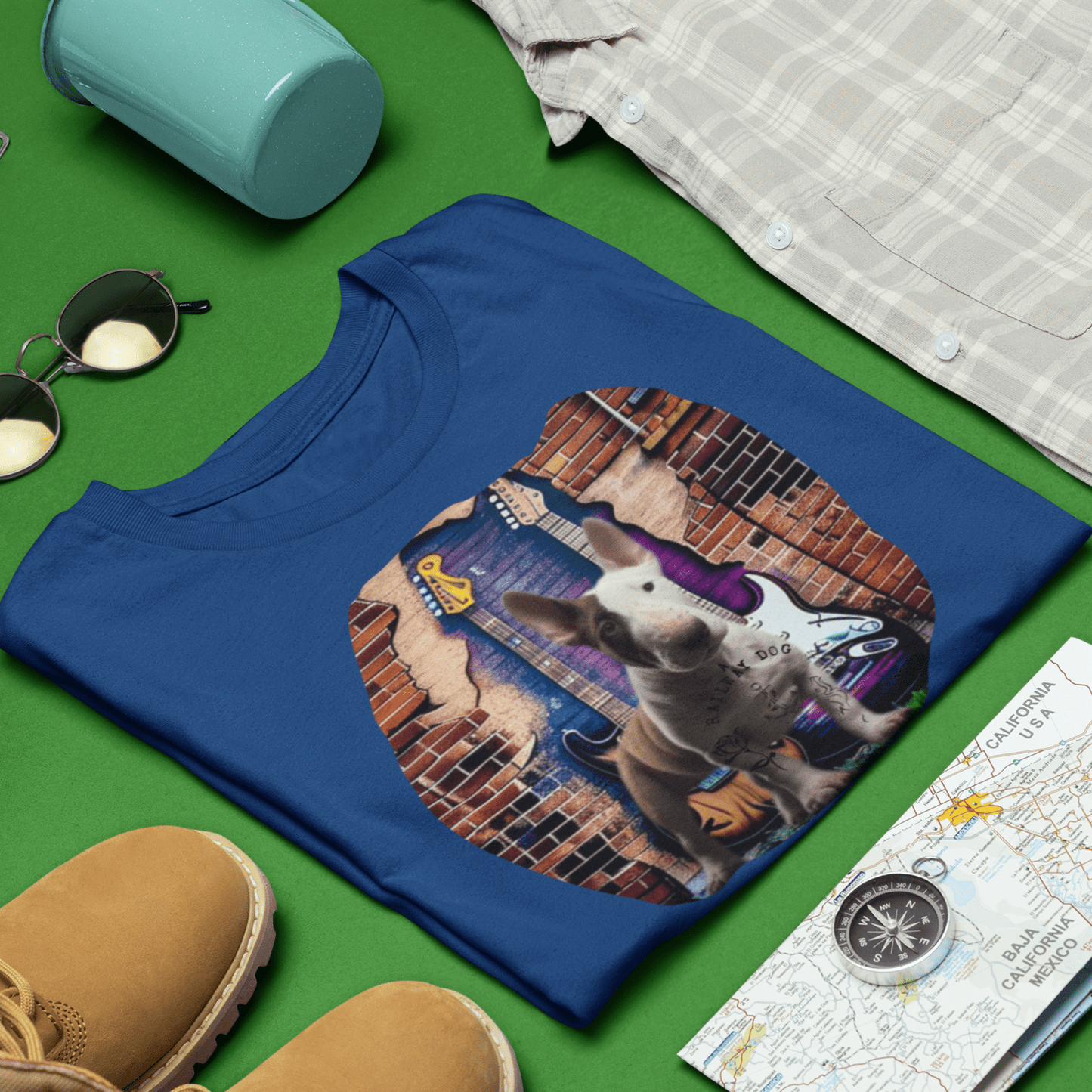 Bull Terrier Tattoos T-Shirt | That Should Be on a T-Shirt