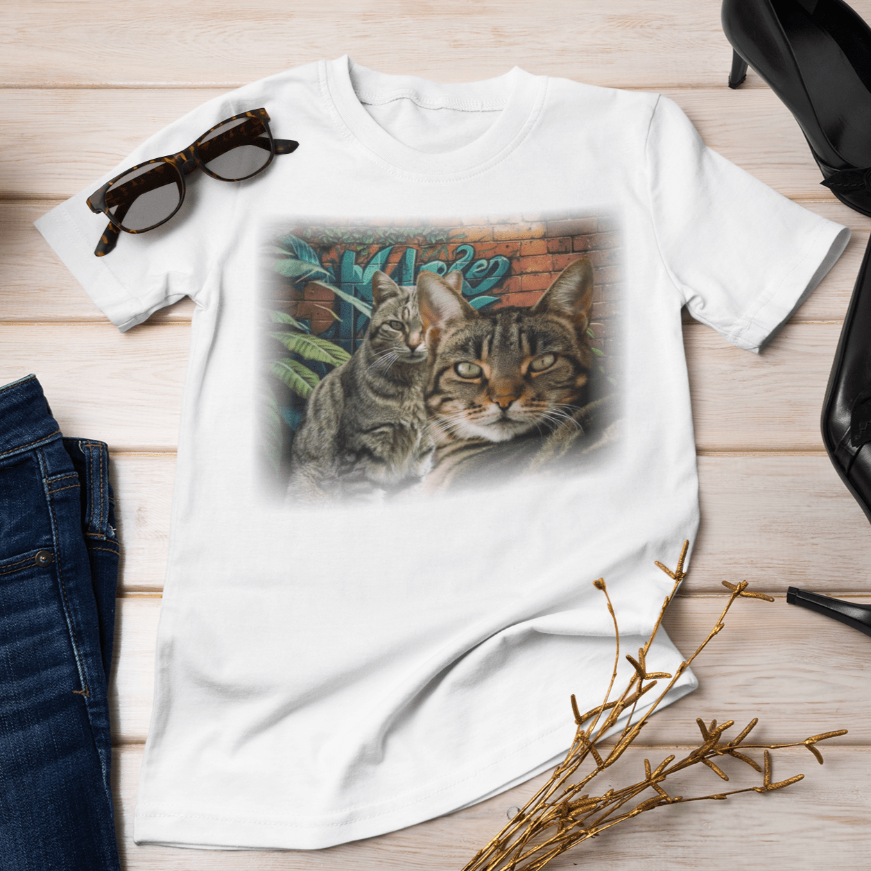 Feline Tee Cats