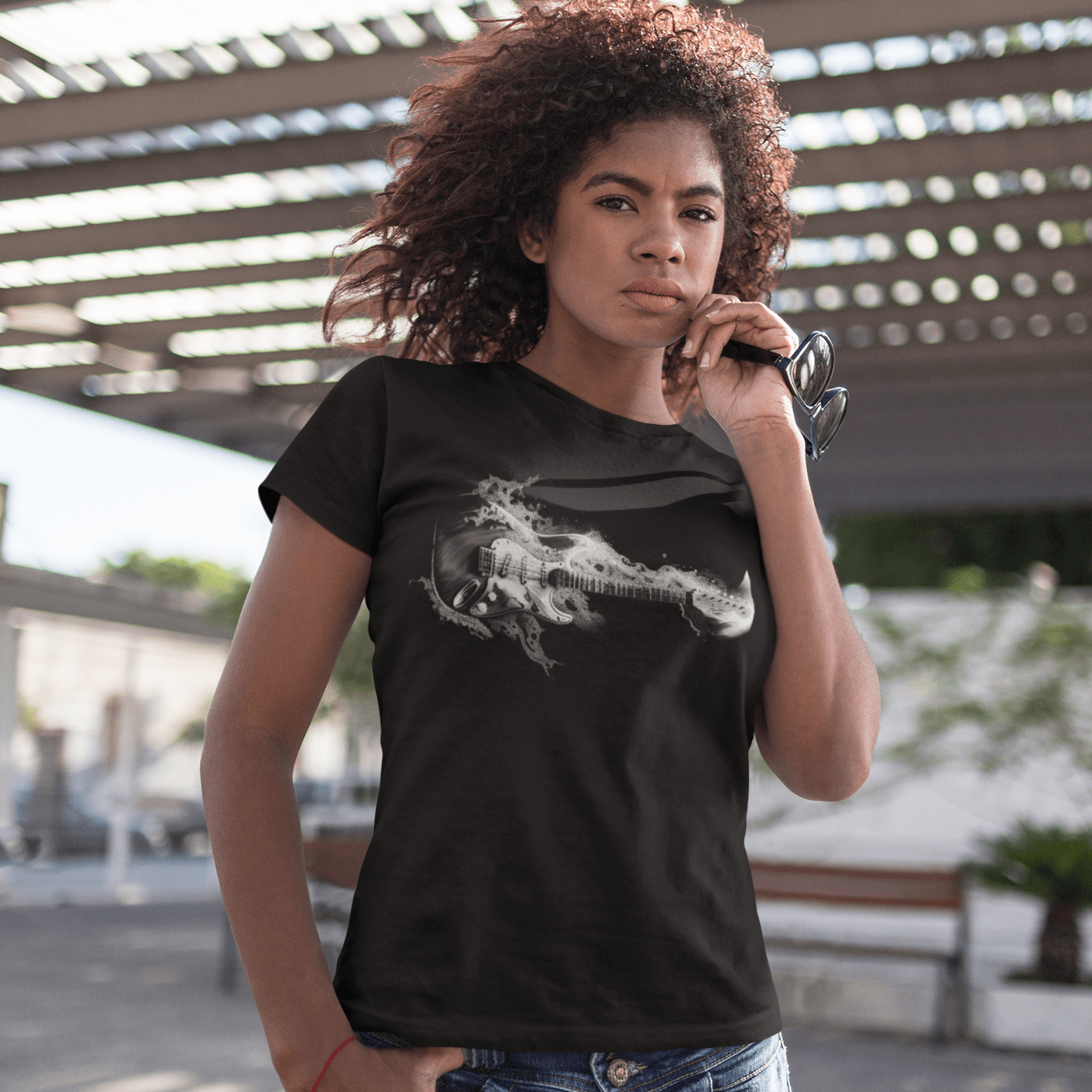 Electric Guitar Art T-Shirts