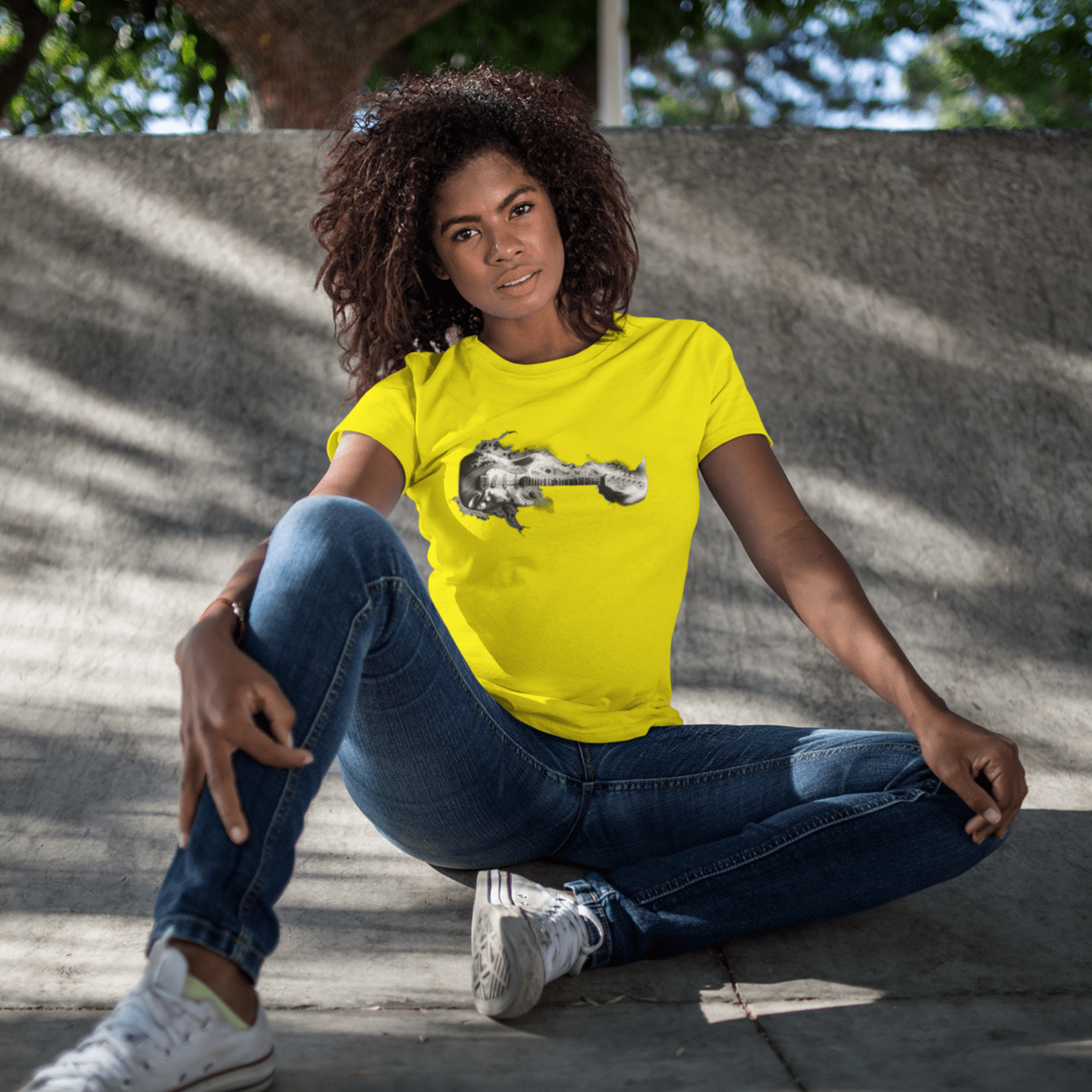 Electric Guitar Art T-Shirts