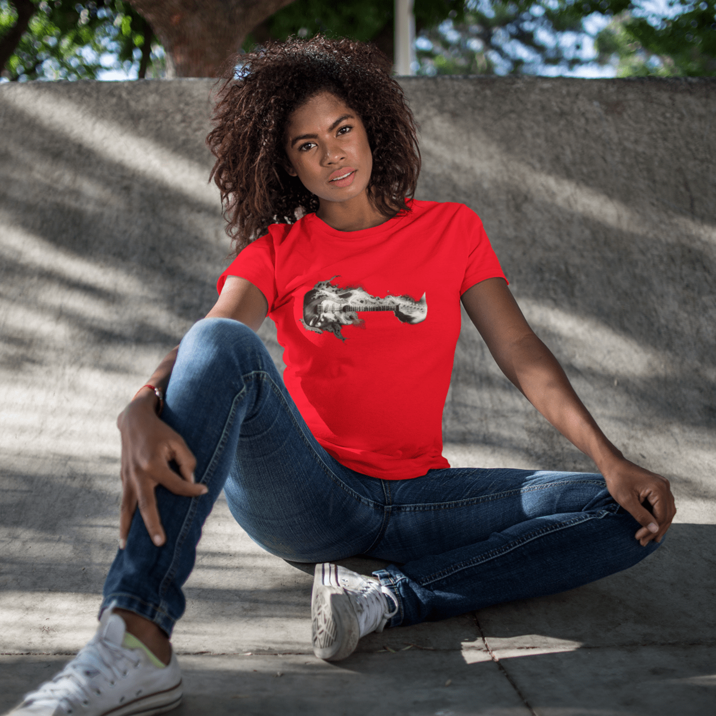 Electric Guitar Art T-Shirts