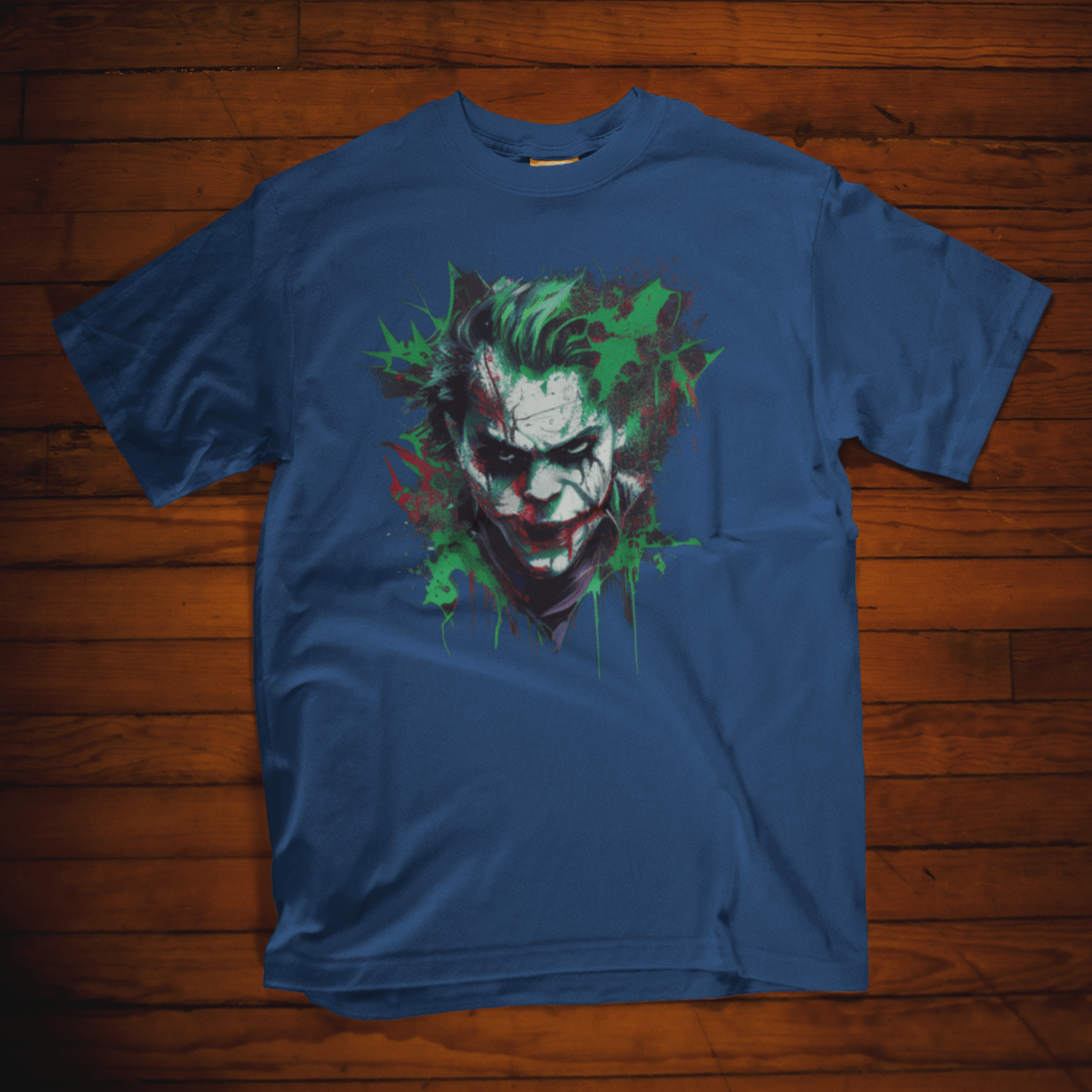 T-shirt featuring the Joker, a villain from Marvel Comic