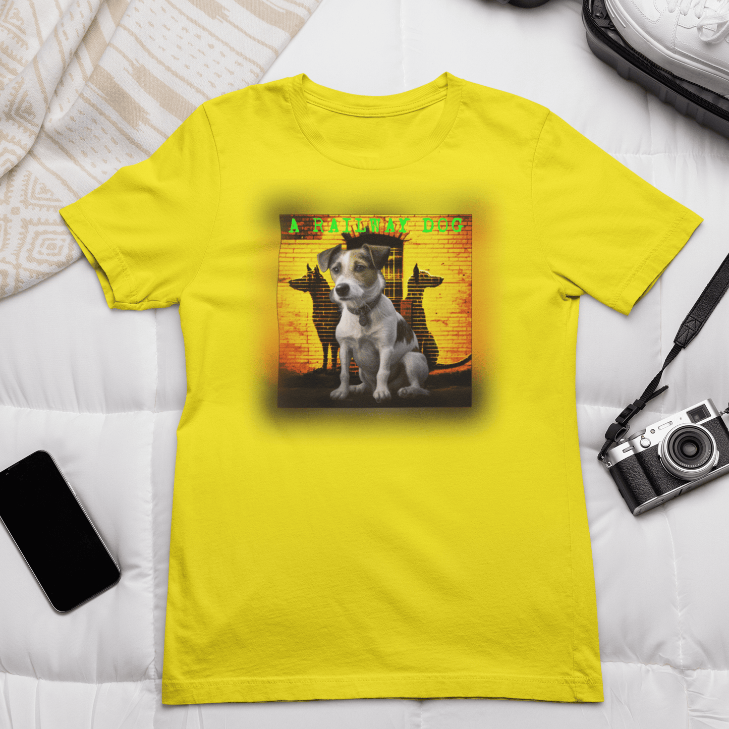 Jack Russell Graffiti T-Shirt | That Should Be on a T-Shirt