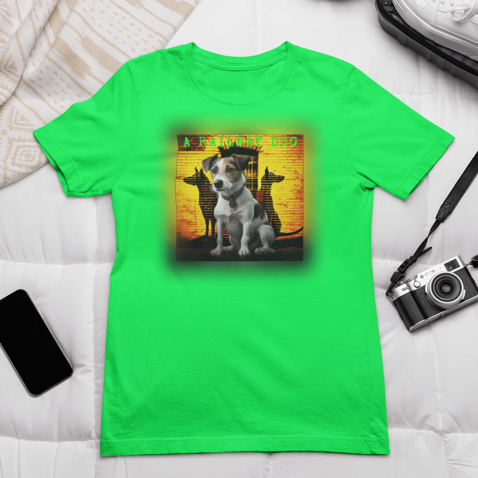 Jack Russell Graffiti T-Shirt | That Should Be on a T-Shirt