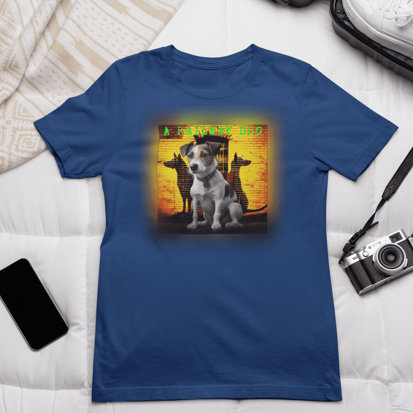 Jack Russell Graffiti T-Shirt | That Should Be on a T-Shirt