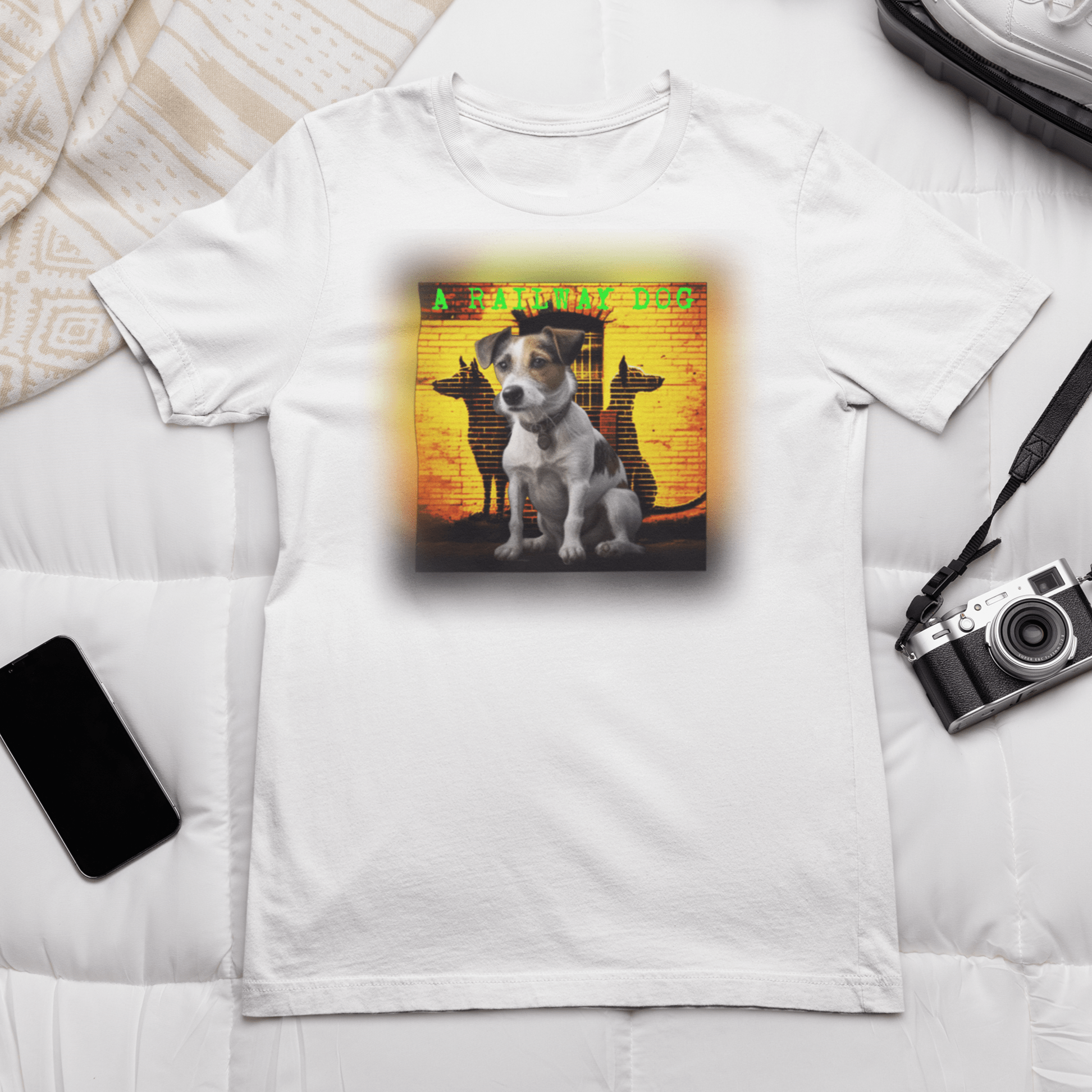 Jack Russell Graffiti T-Shirt | That Should Be on a T-Shirt