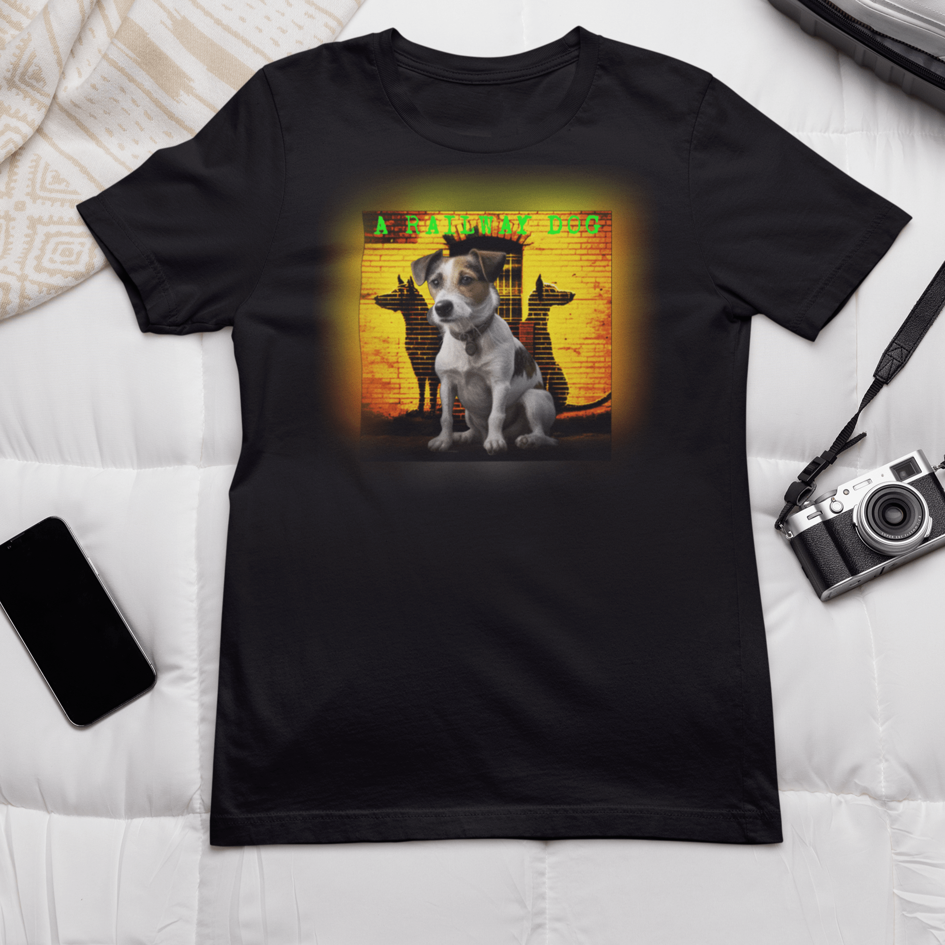 Jack Russell Graffiti T-Shirt | That Should Be on a T-Shirt