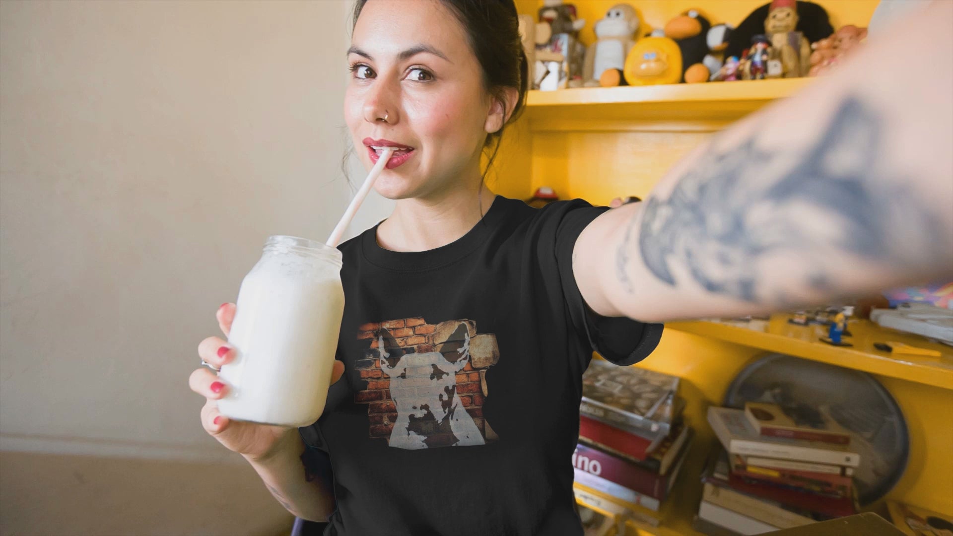 Bull Terrier Graffiti T-Shirt