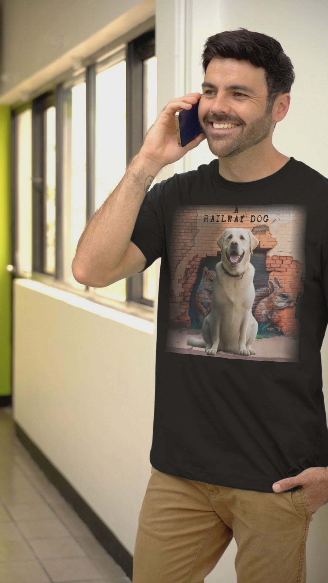 Labrador SQUIRREL T-Shirt | SQUIRREL Tee | That Should Be on a T-Shirt