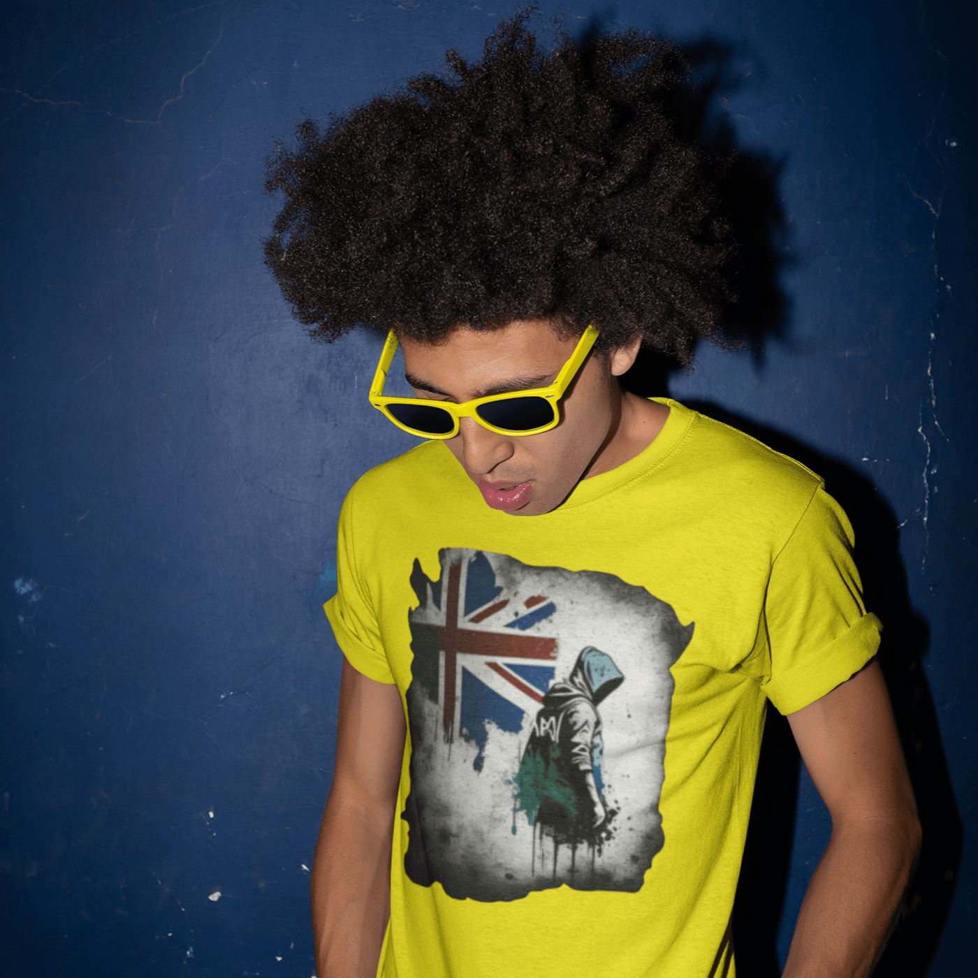 Union Jack Graffiti Art T-Shirt