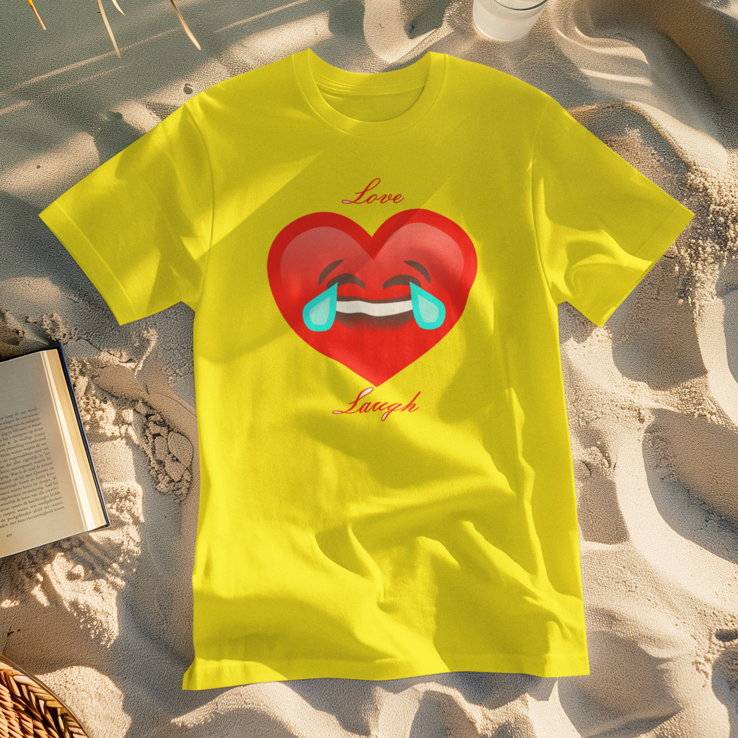 Love Laugh Emoji T-Shirt
