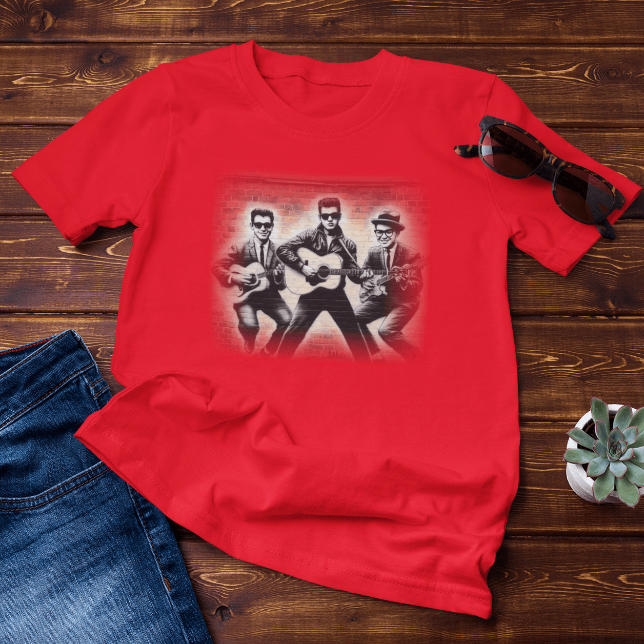 The Day the Music Died T-Shirt | Vintage Rock 'n' Roll Tribute Tee