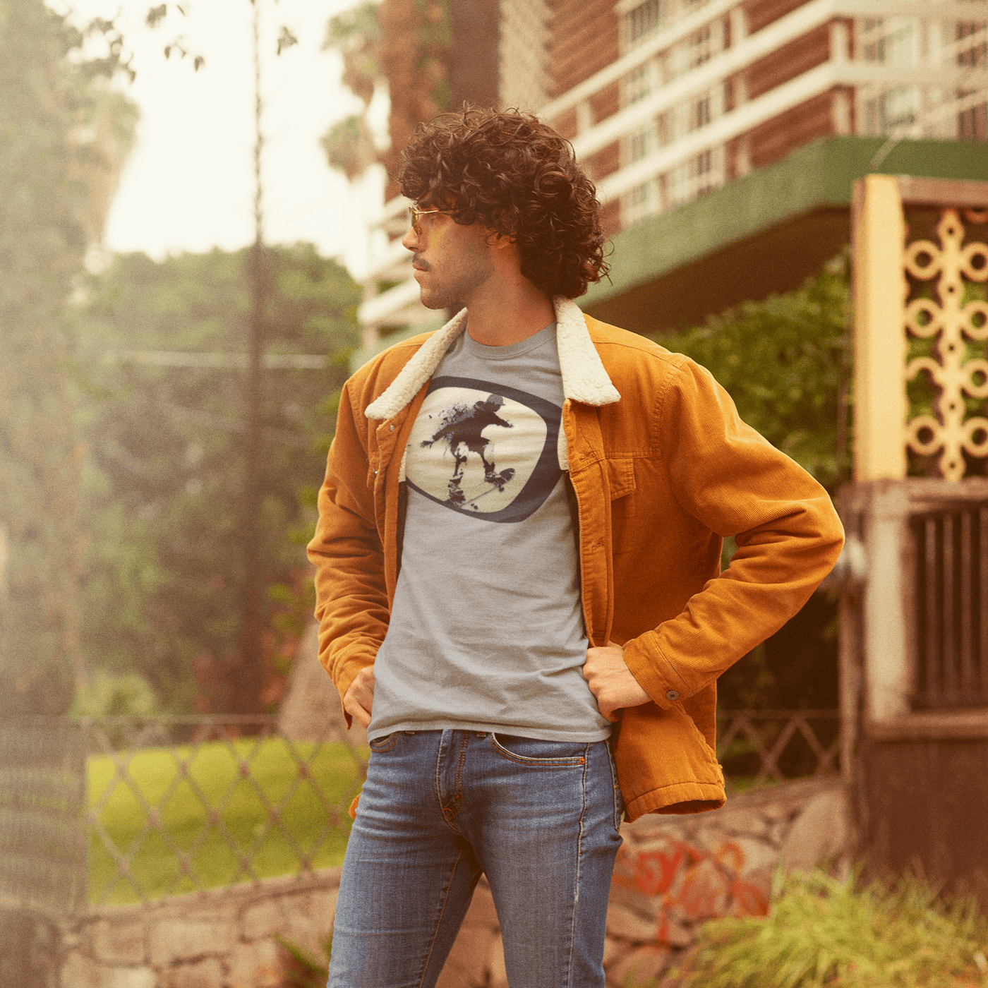 Graffiti Skateboard T-Shirt