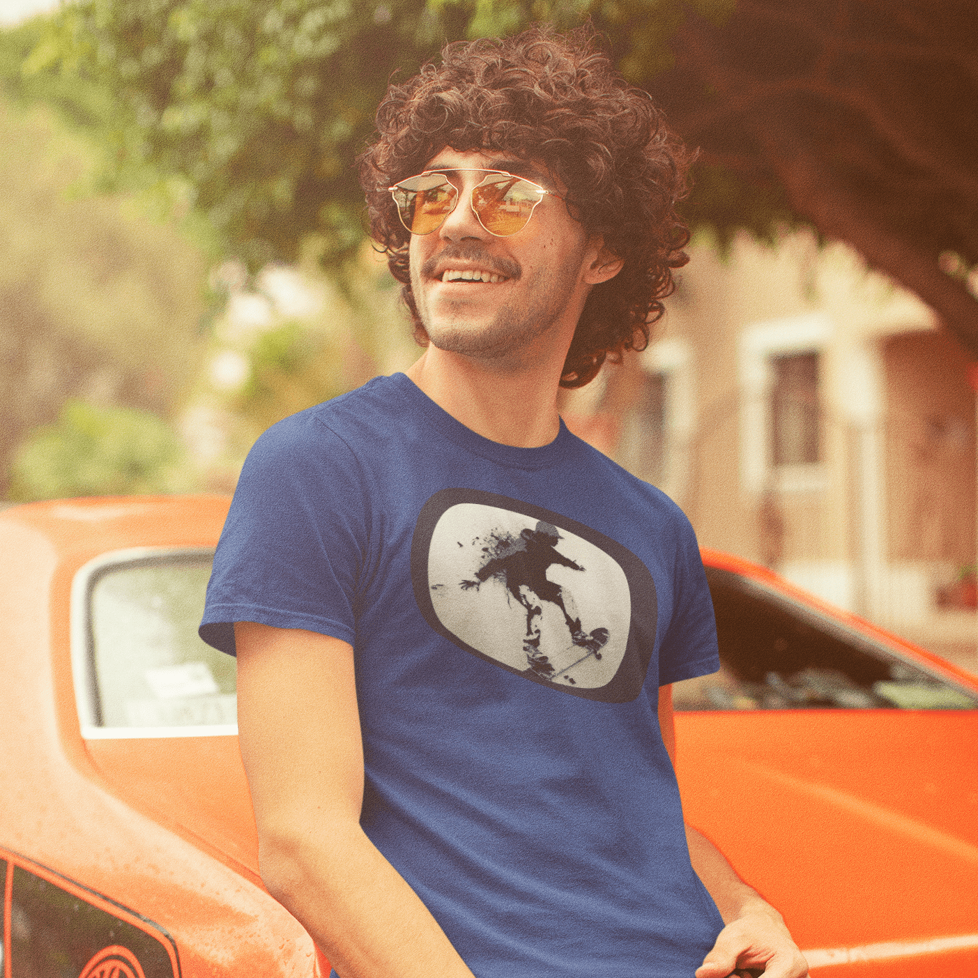 Graffiti Skateboard T-Shirt