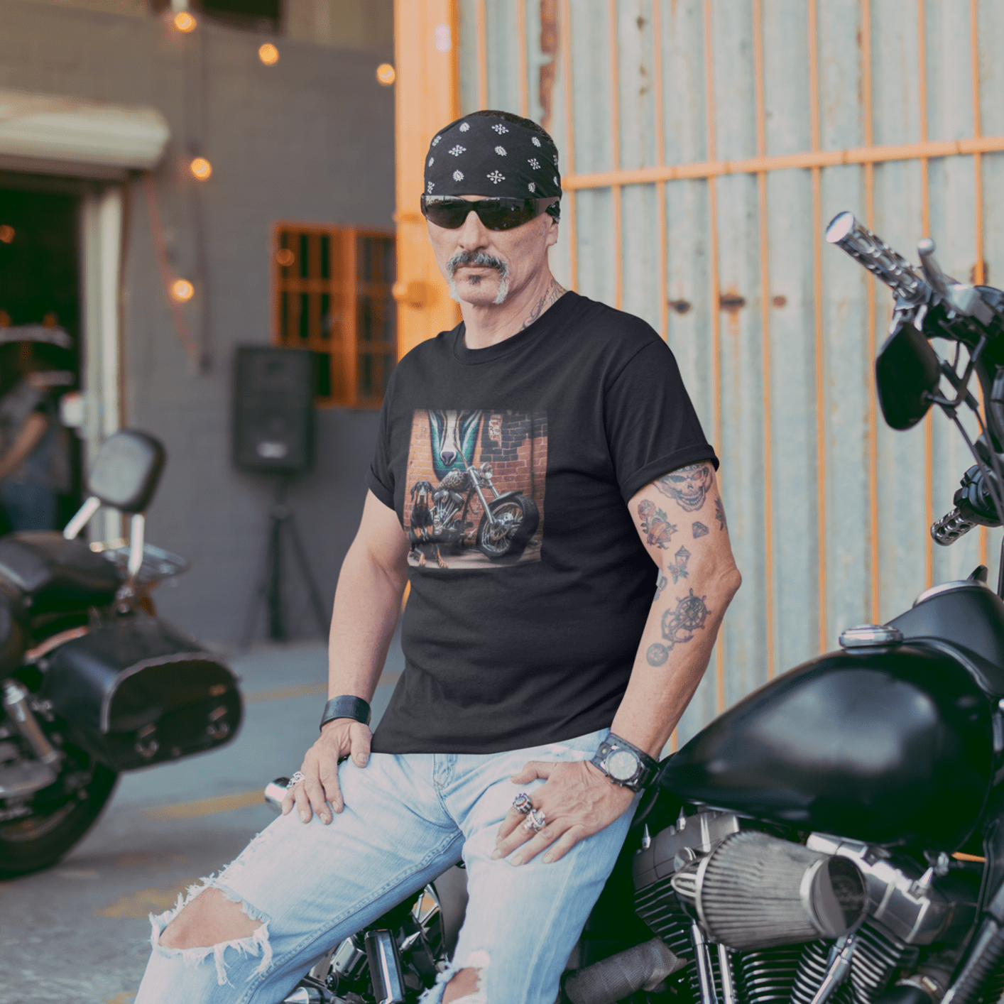 Doberman Chopper T-Shirt | Chopper TShirt |That Should Be on a T-Shirt