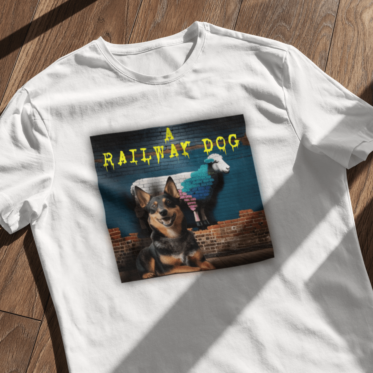 Kelpie Graffiti T-Shirt | Kelpie Tee | That Should Be on a T-Shirt