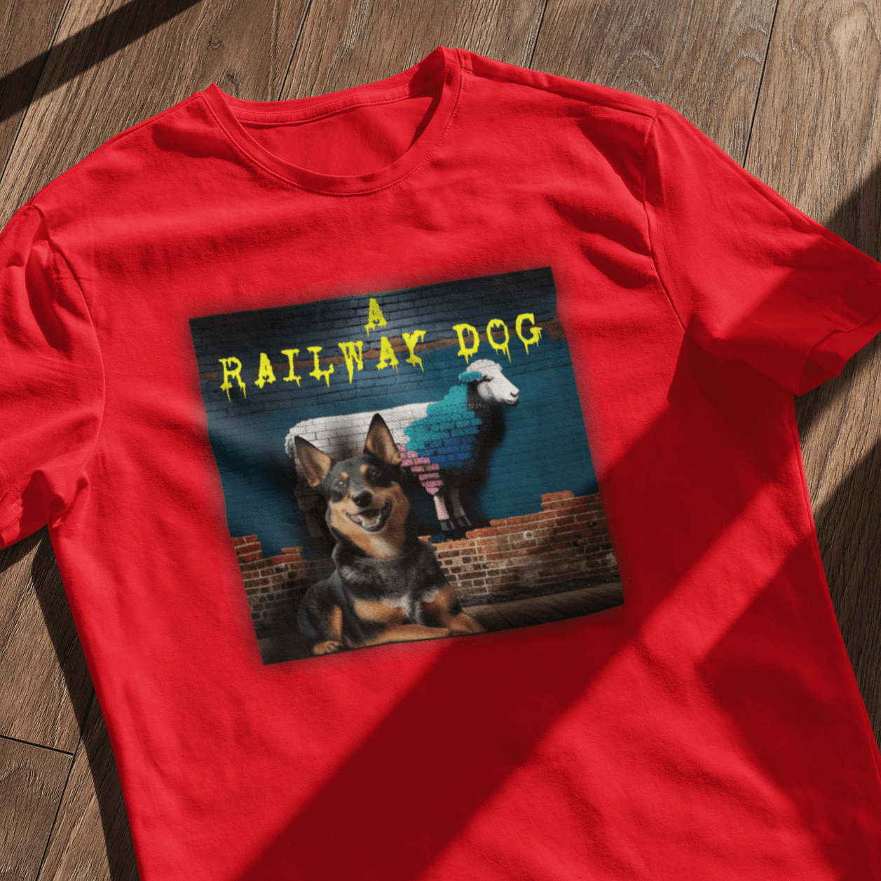 Kelpie Graffiti T-Shirt | Kelpie Tee | That Should Be on a T-Shirt