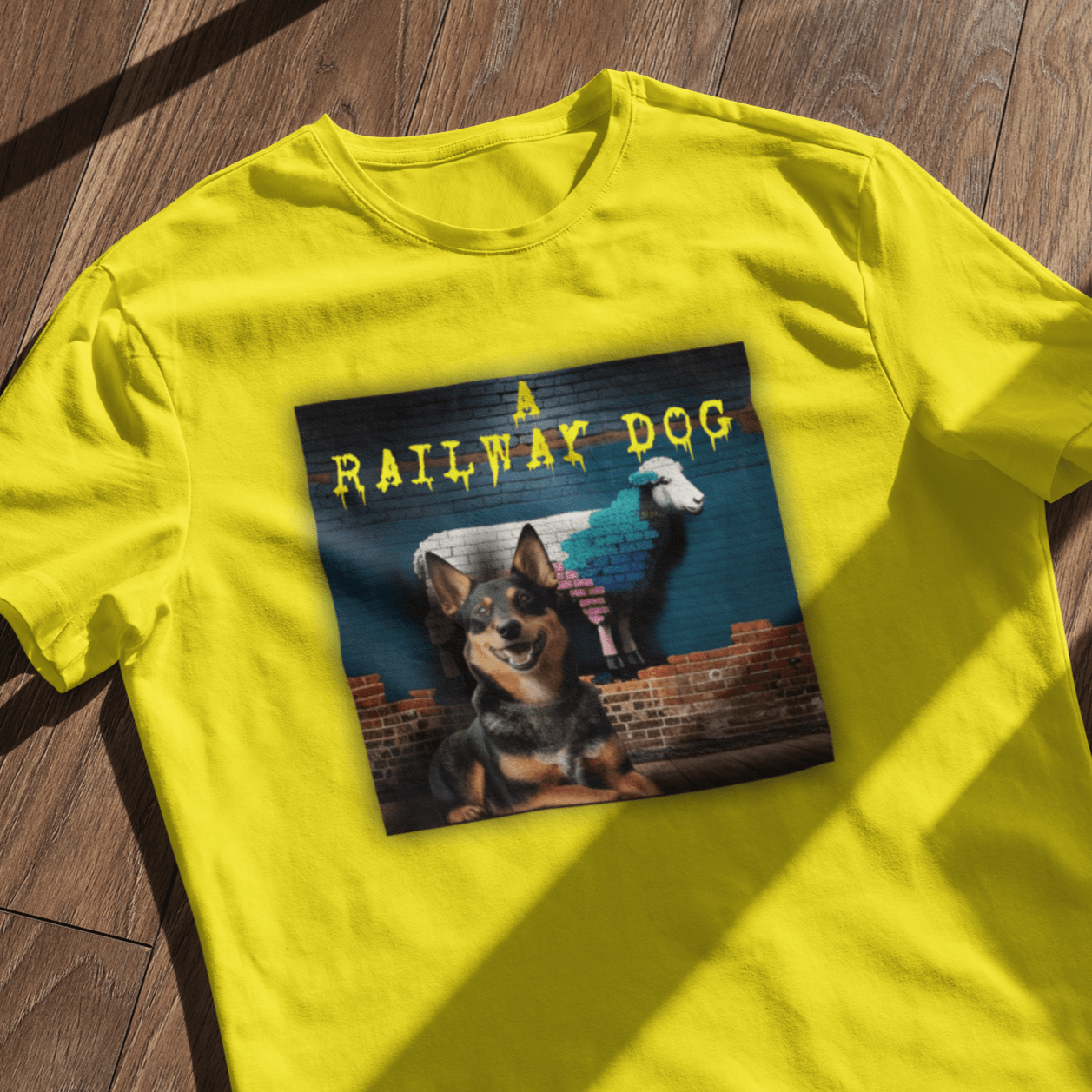 Kelpie Graffiti T-Shirt | Kelpie Tee | That Should Be on a T-Shirt
