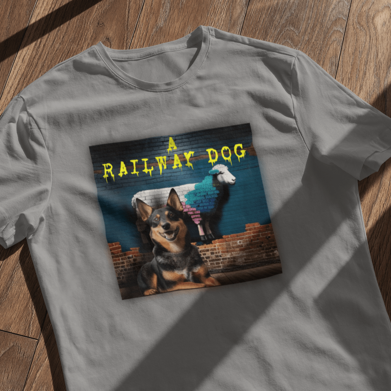 Kelpie Graffiti T-Shirt | Kelpie Tee | That Should Be on a T-Shirt