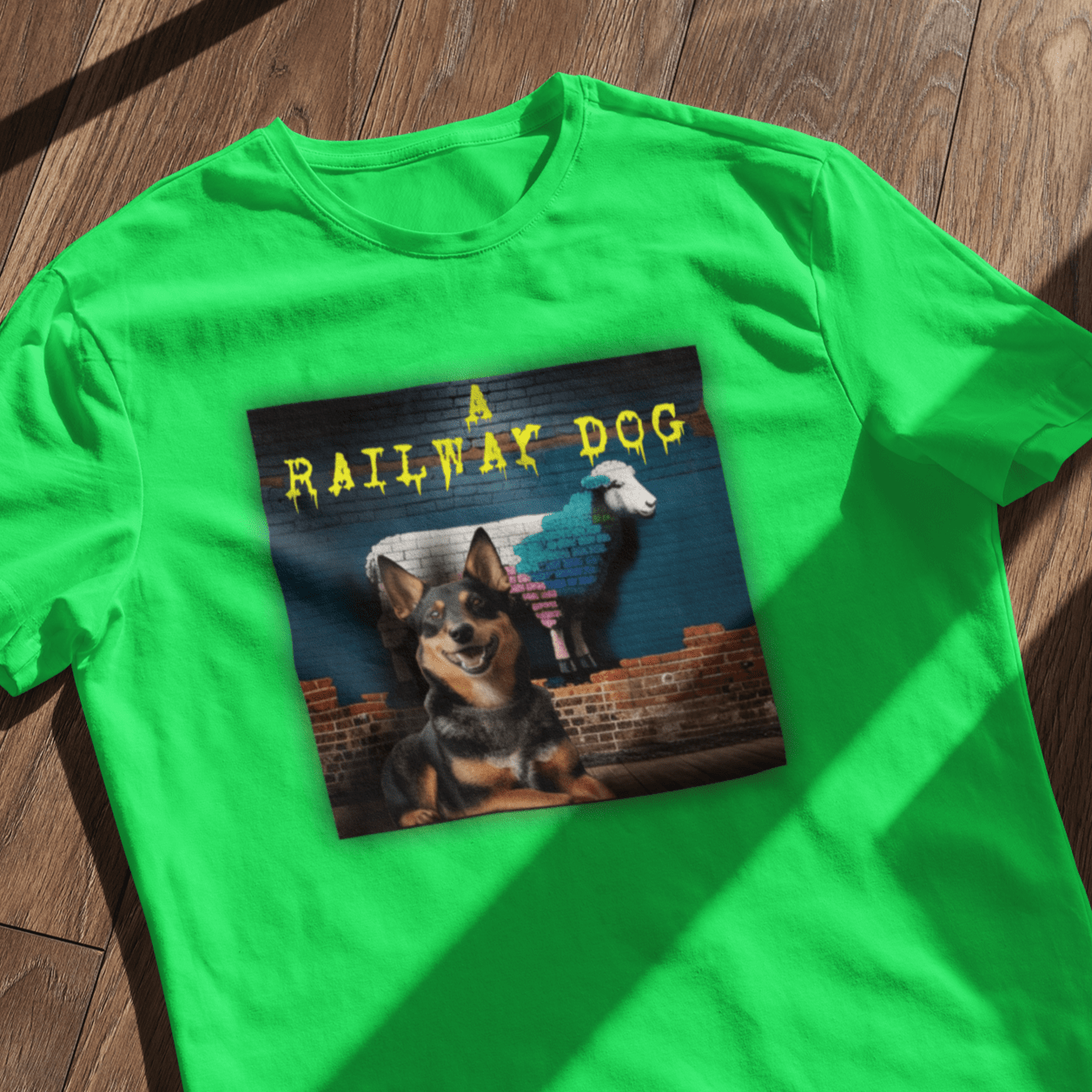 Kelpie Graffiti T-Shirt | Kelpie Tee | That Should Be on a T-Shirt