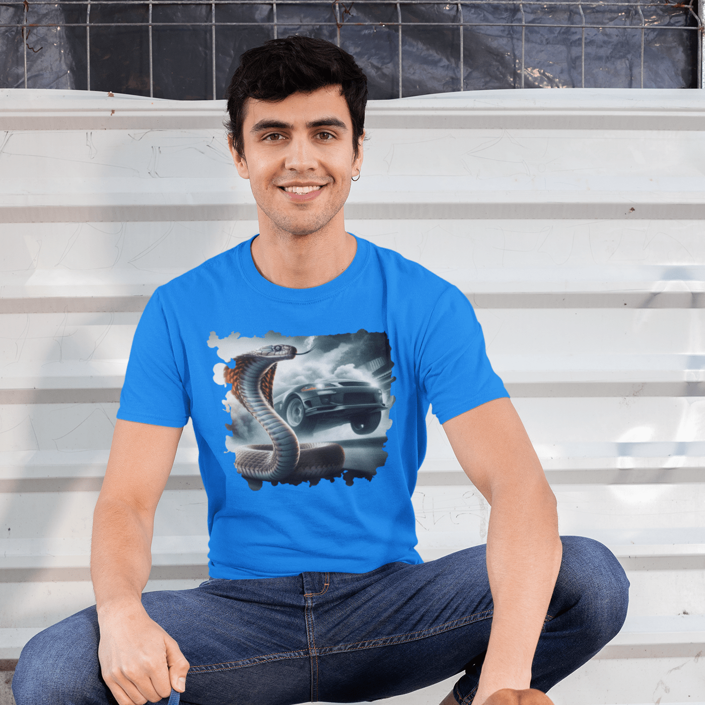 Car and Cobra T-Shirt