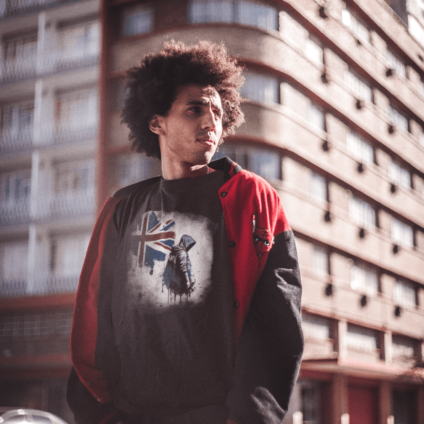 Union Jack Graffiti Art T-Shirt