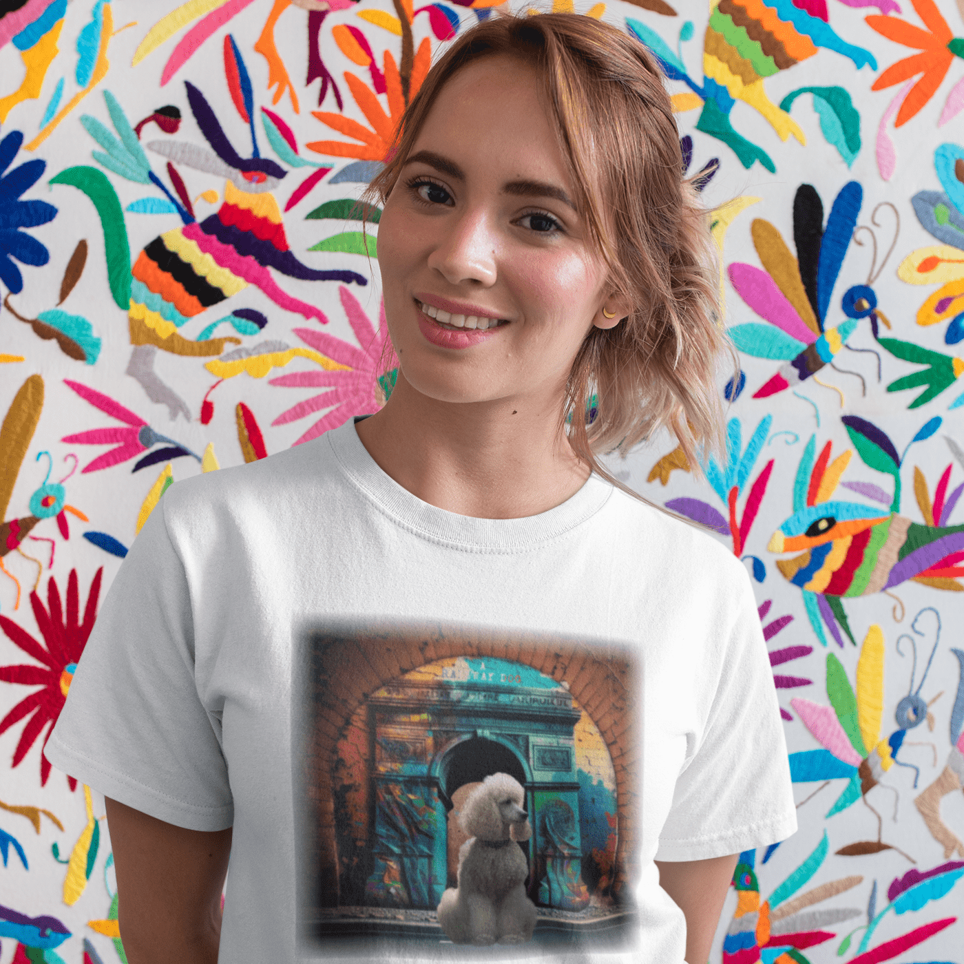 Chic French Poodle Vibes Tee: Elevate Your Wardrobe with Exclusive T-Shirts!