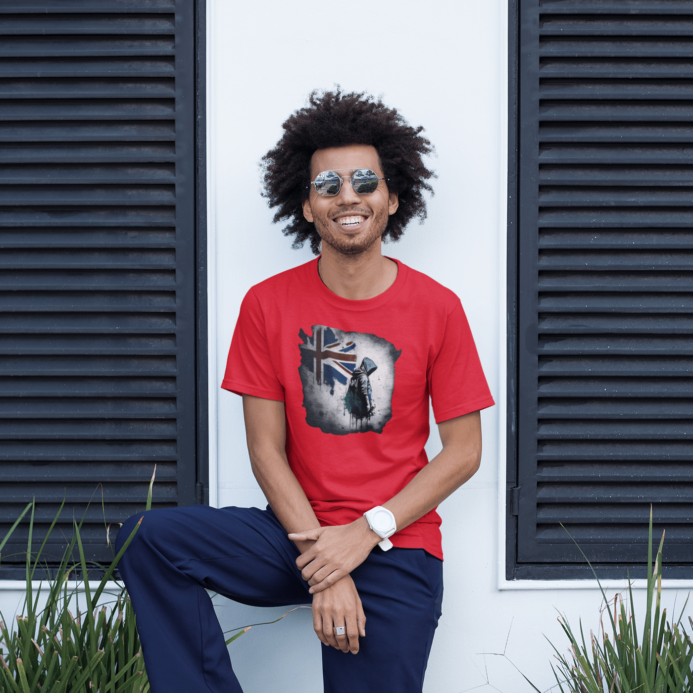 Union Jack Graffiti Art T-Shirt