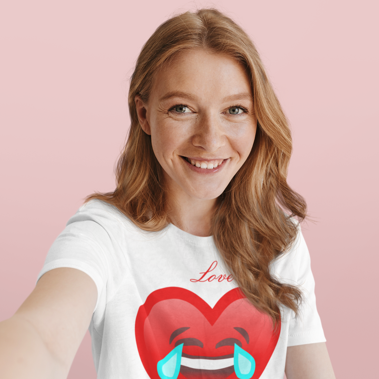Love Laugh Emoji T-Shirt