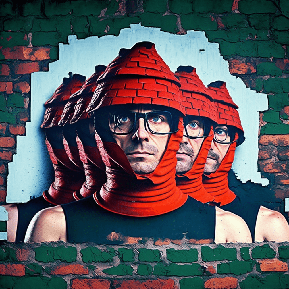 Printed Whippet Meets Devo T-Shirt | That Should Be on a T-Shirt