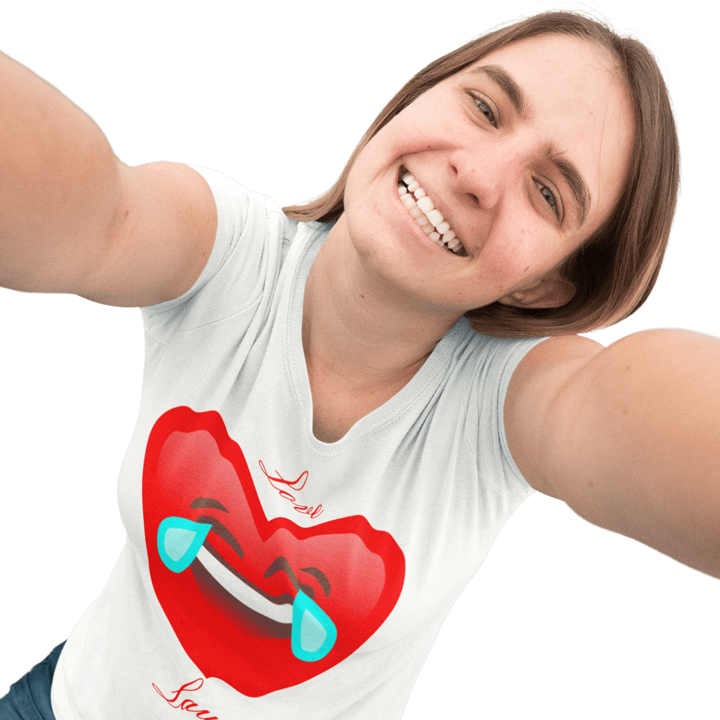 Love Laugh Emoji T-Shirt