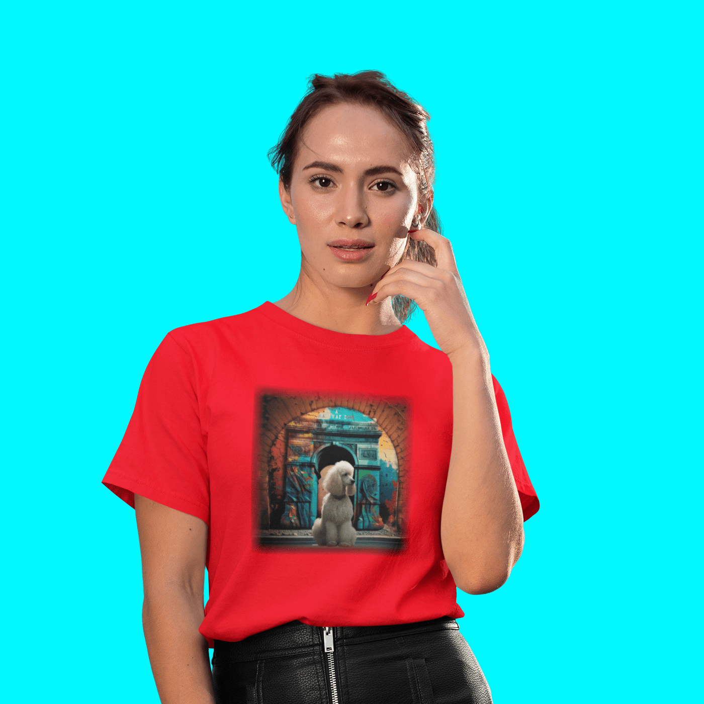 Chic French Poodle Vibes Tee: Elevate Your Wardrobe with Exclusive T-Shirts!