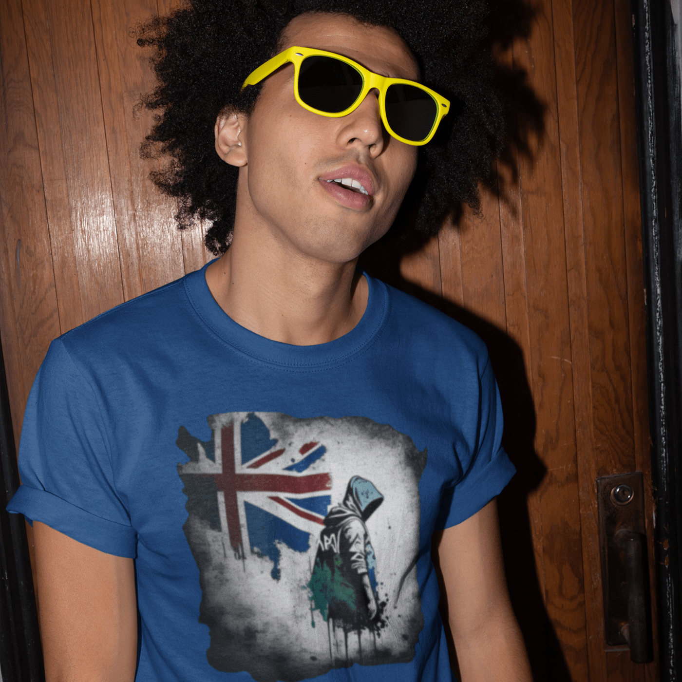 Union Jack Graffiti Art T-Shirt