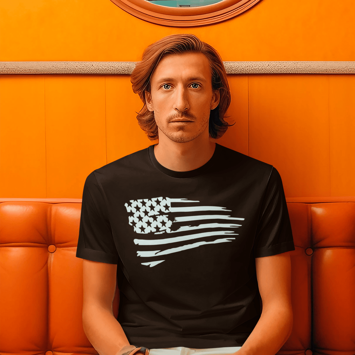 Wear Your Pride: Elevate Your Wardrobe with a USA Flag T-Shirt!