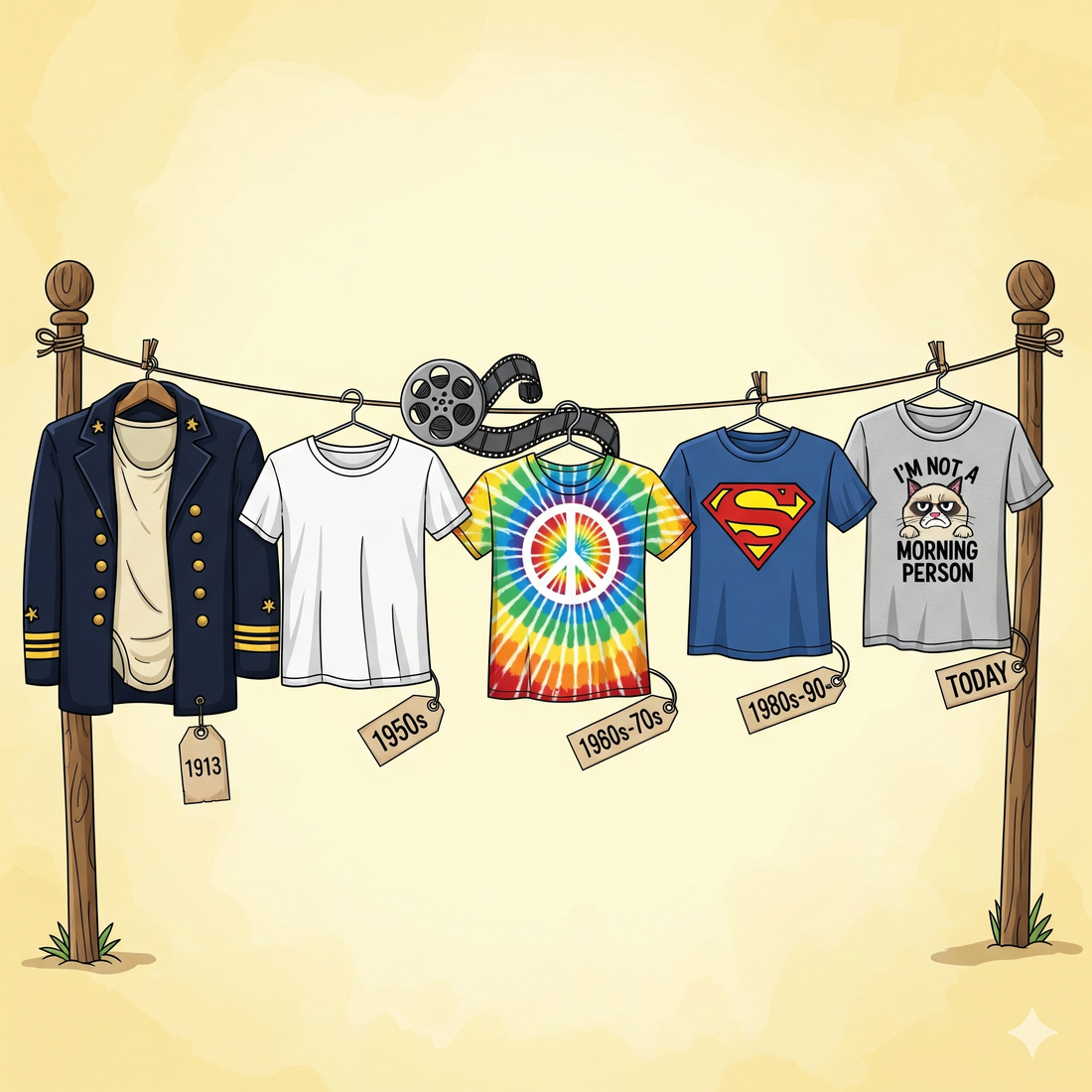 From Undies to Unicorn Tees: The Whimsical Evolution of the T-Shirt