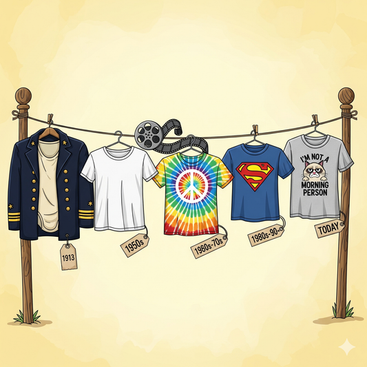 From Undies to Unicorn Tees: The Whimsical Evolution of the T-Shirt