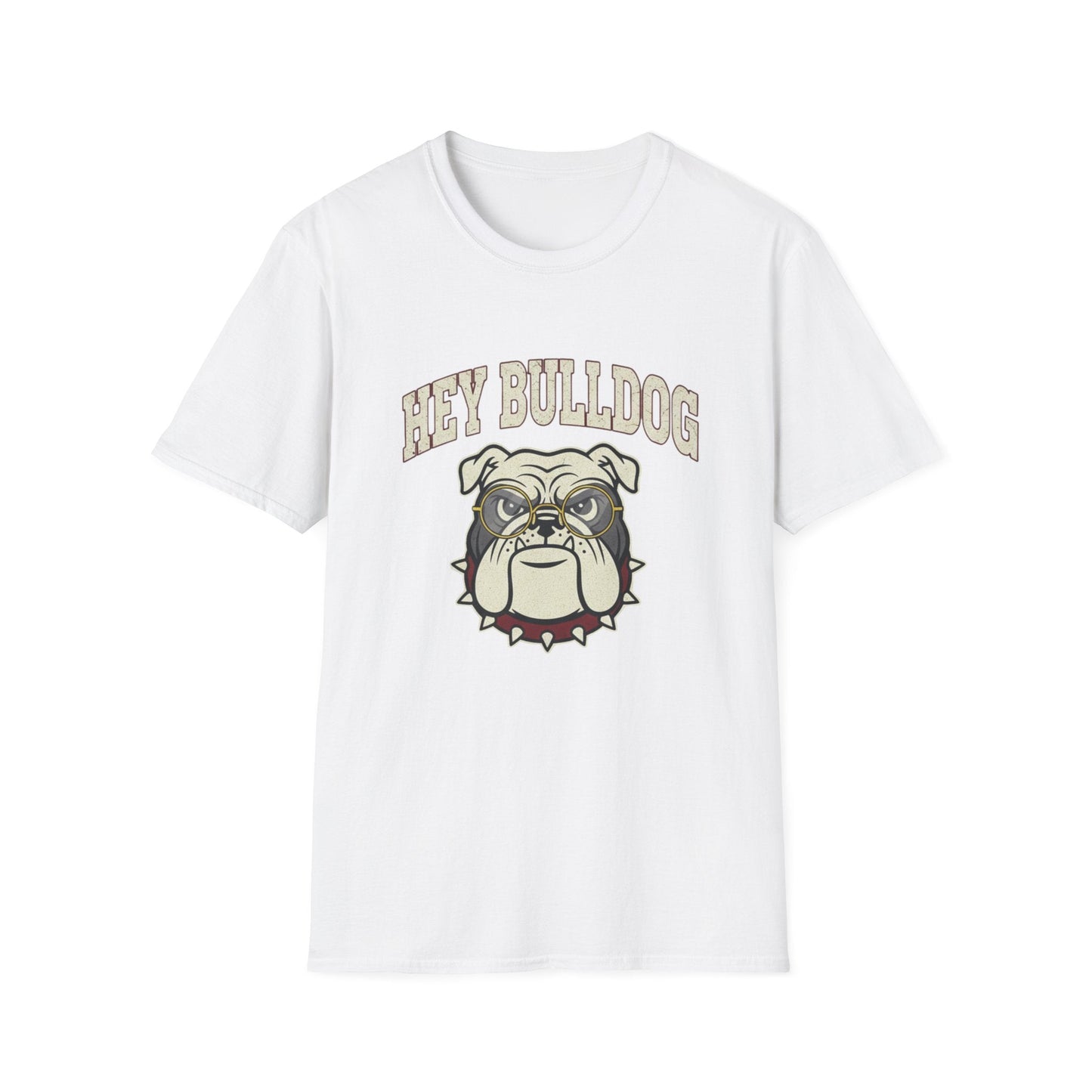 Hey Bulldog T-Shirt – Vintage Bulldog Graphic Tee for Dog Lovers - That Should Be on a T-Shirt