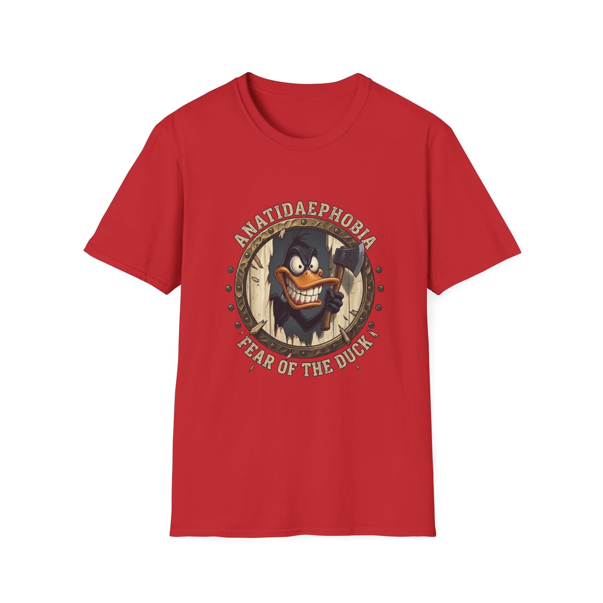 Anatidaephobia “Fear of the Duck” Graphic T-Shirt - That Should Be on a T-Shirt