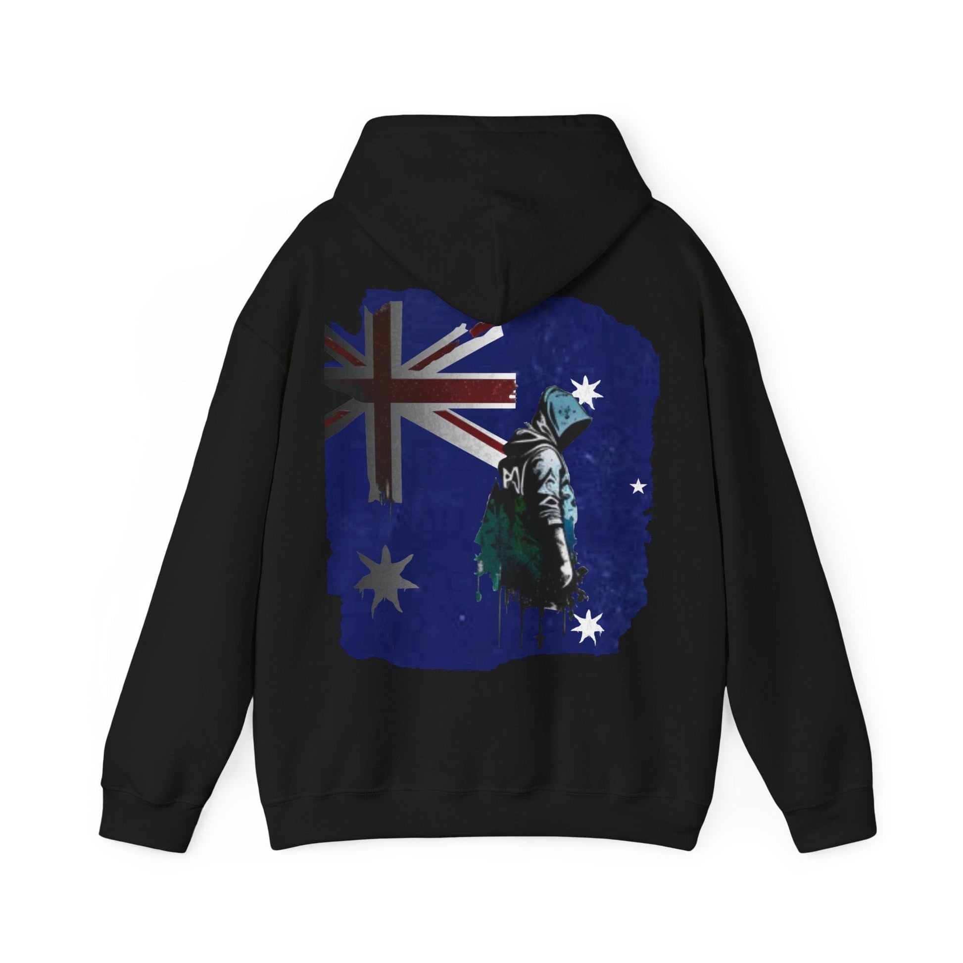 Australian Flag Hoodie | Streetwear Grunge Pullover | Heavyweight Unisex Jumper - That Should Be on a T-Shirt